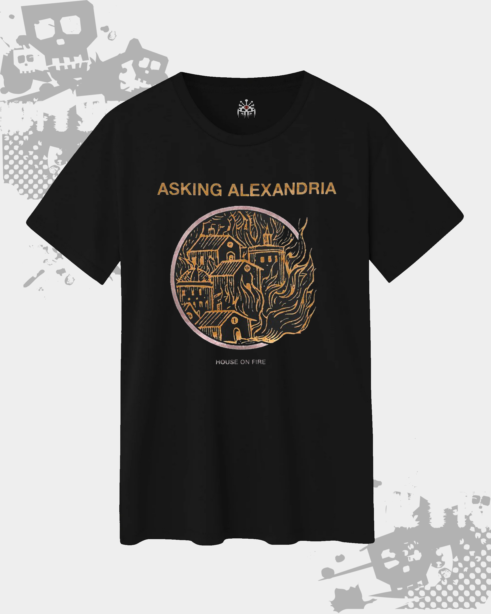 Asking Alexandria Black Unisex T-Shirt