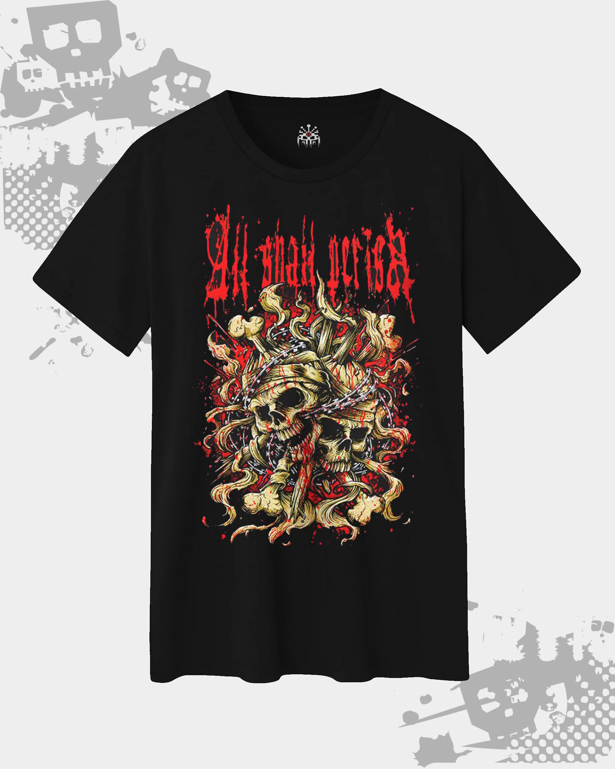 All Shall Perish Black Unisex T-Shirt