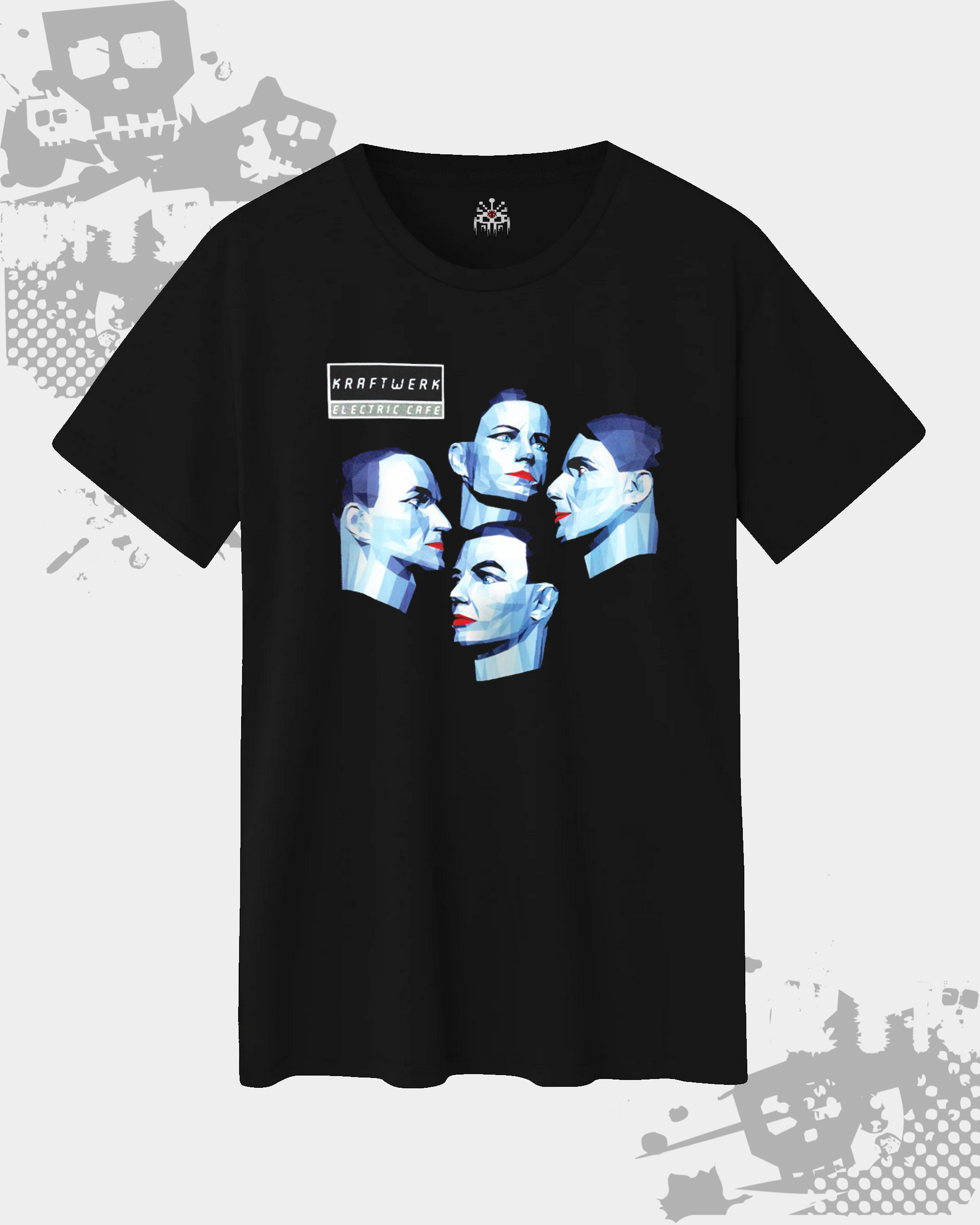 Kraftwerk Black Unisex T-shirt