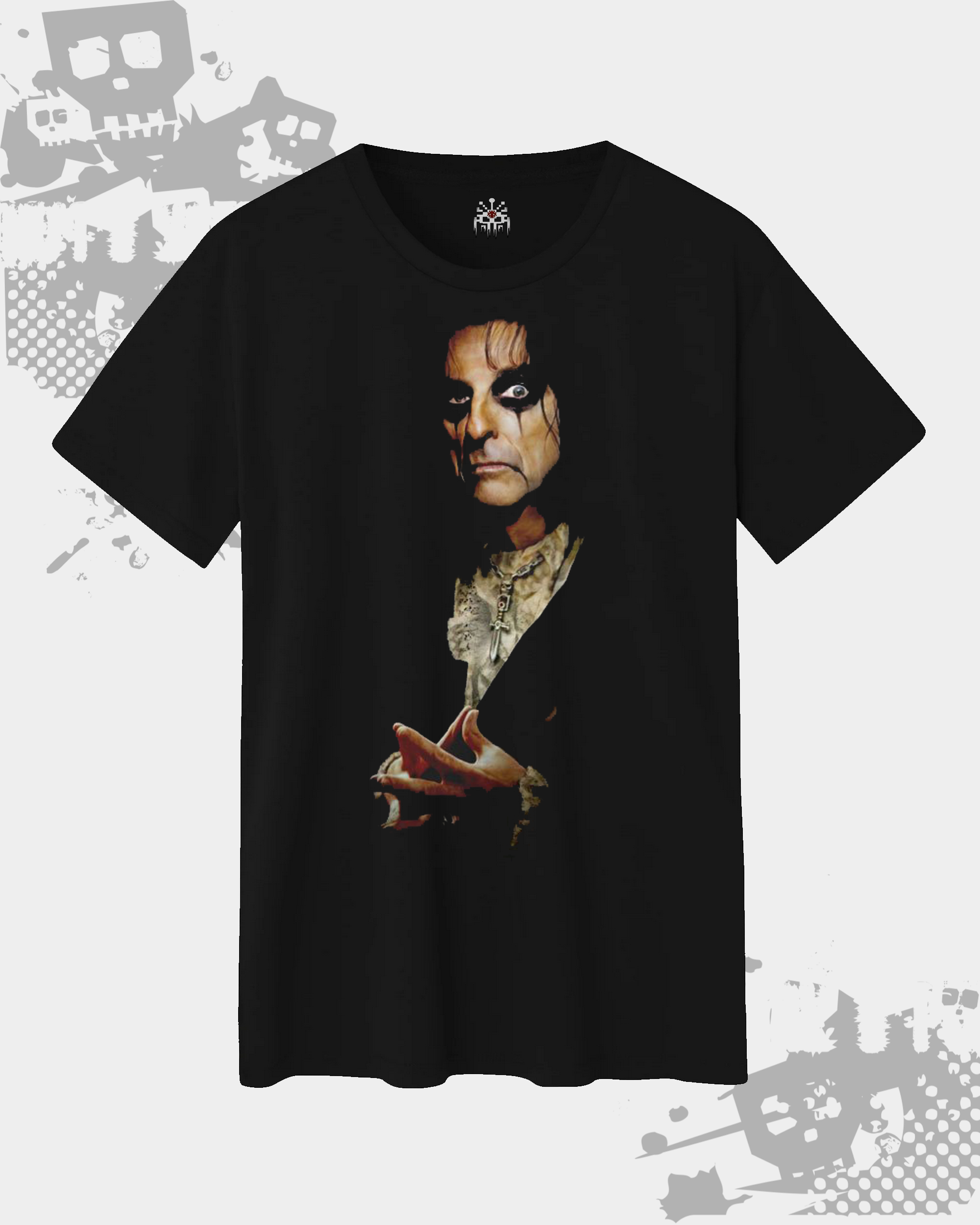 Alice Cooper Black Unisex T-Shirt