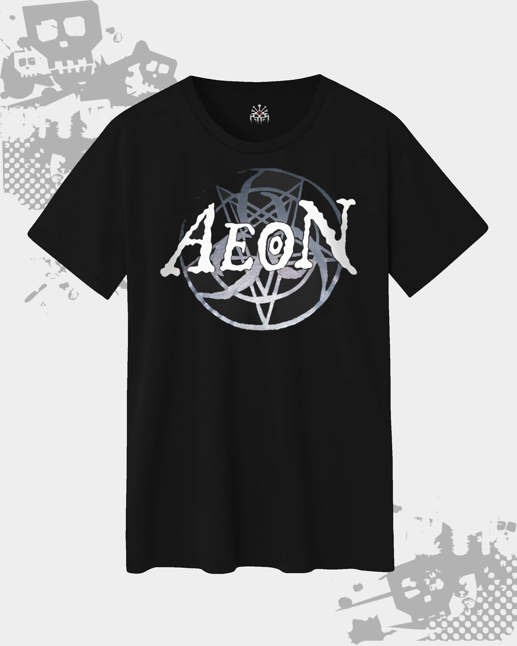 Aeon Black Unisex T-Shirt