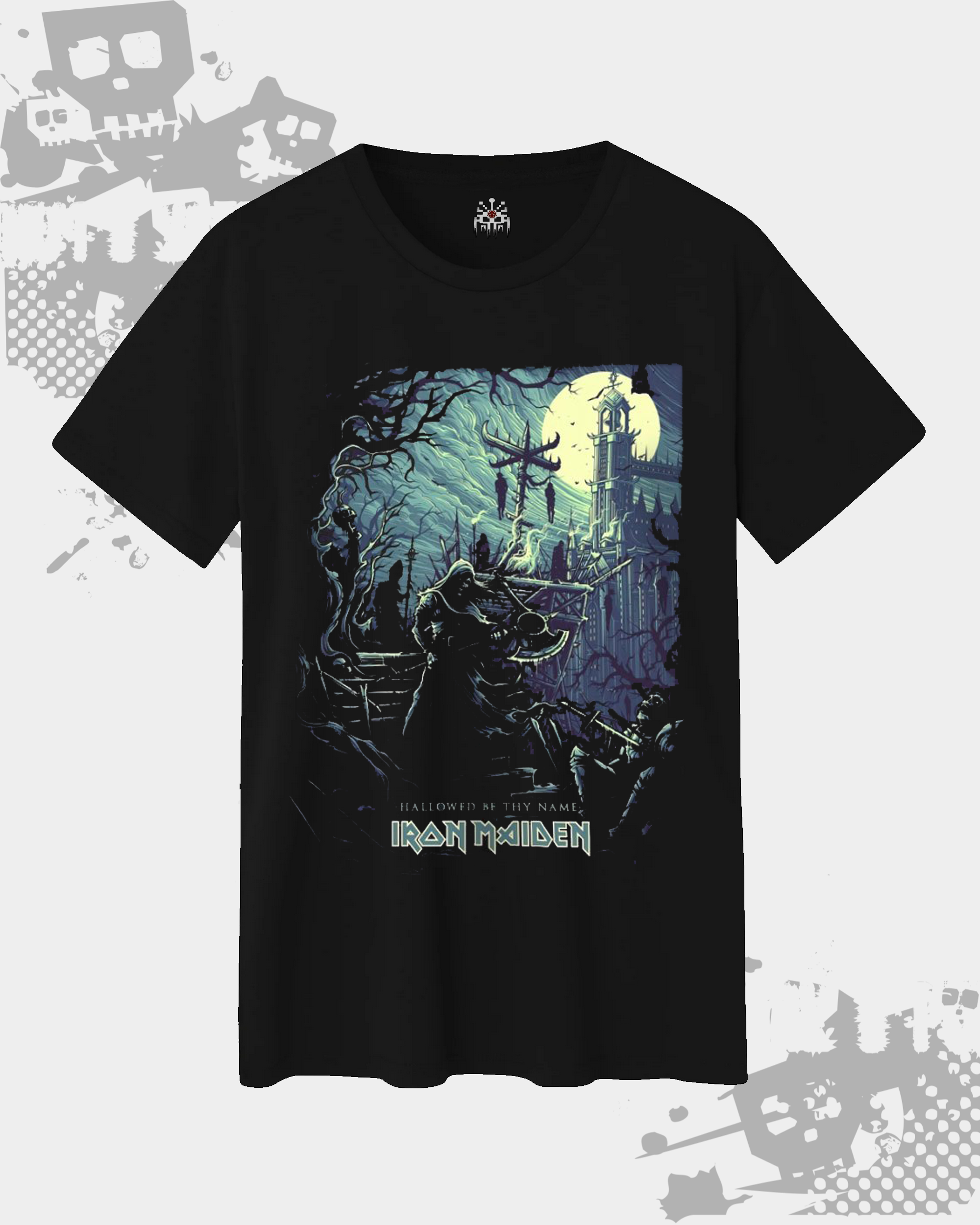 Iron Maiden Black Unisex T-Shirt