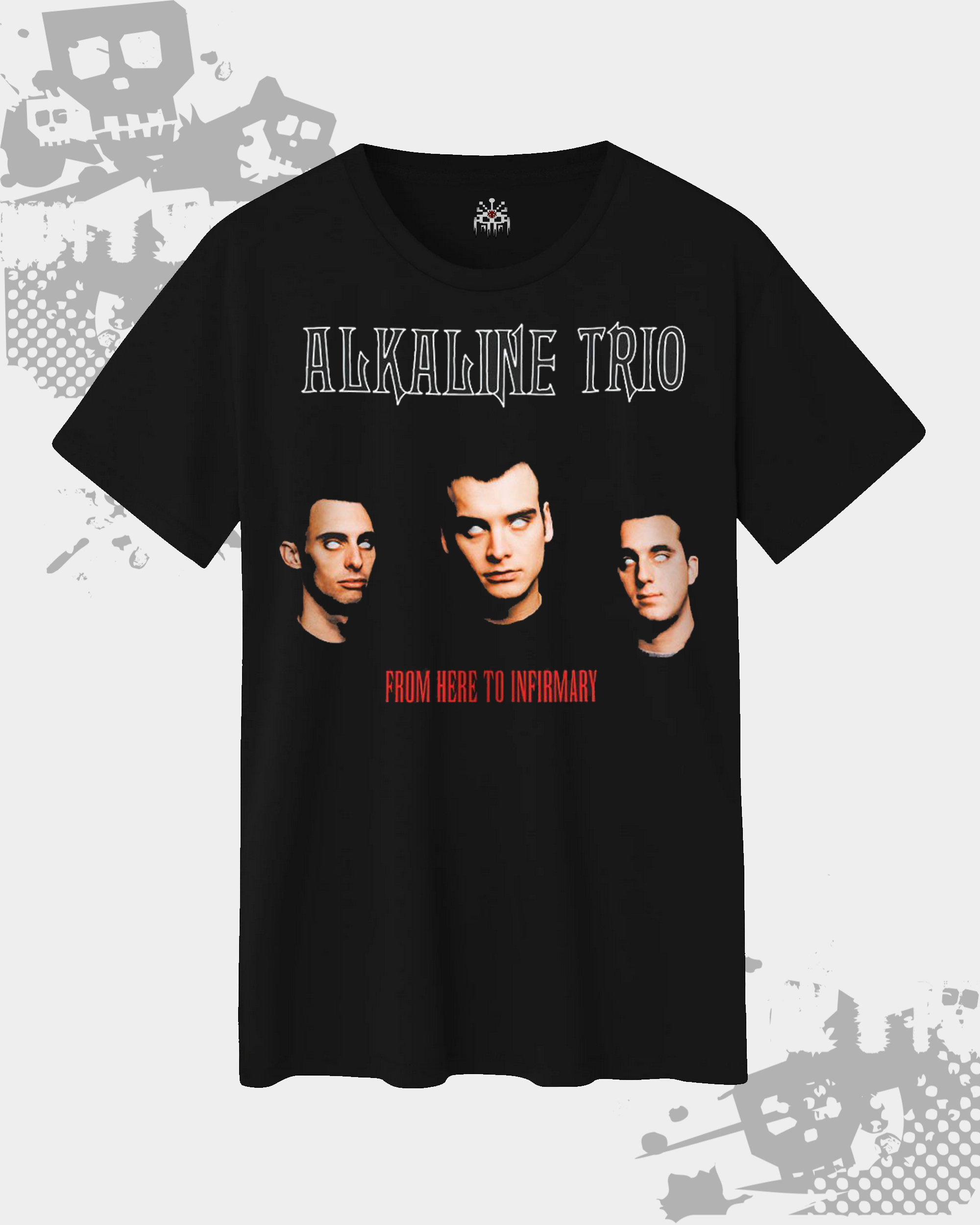 Alkaline Trio Black Unisex T-Shirt