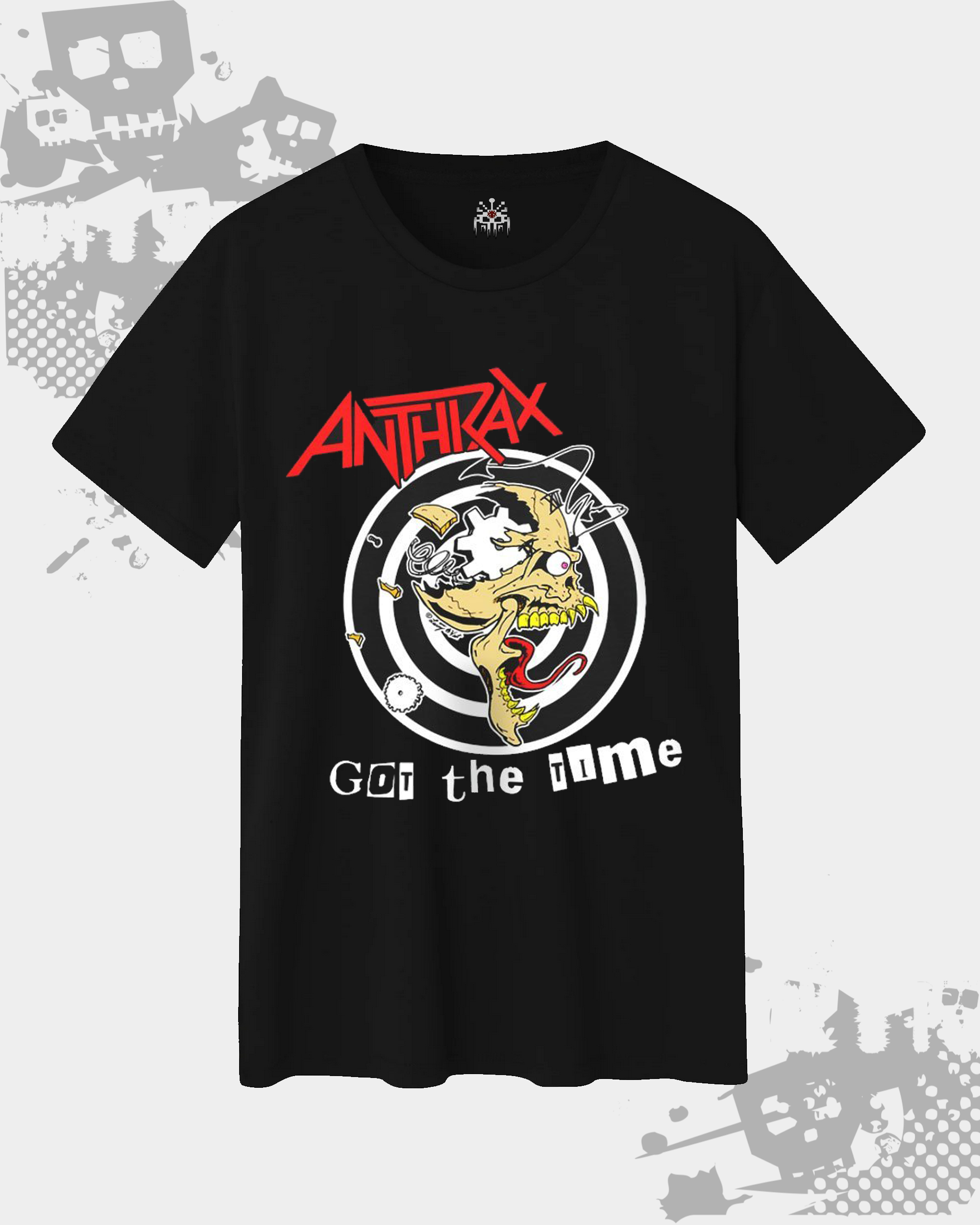 Anthrax Black Unisex T-Shirt