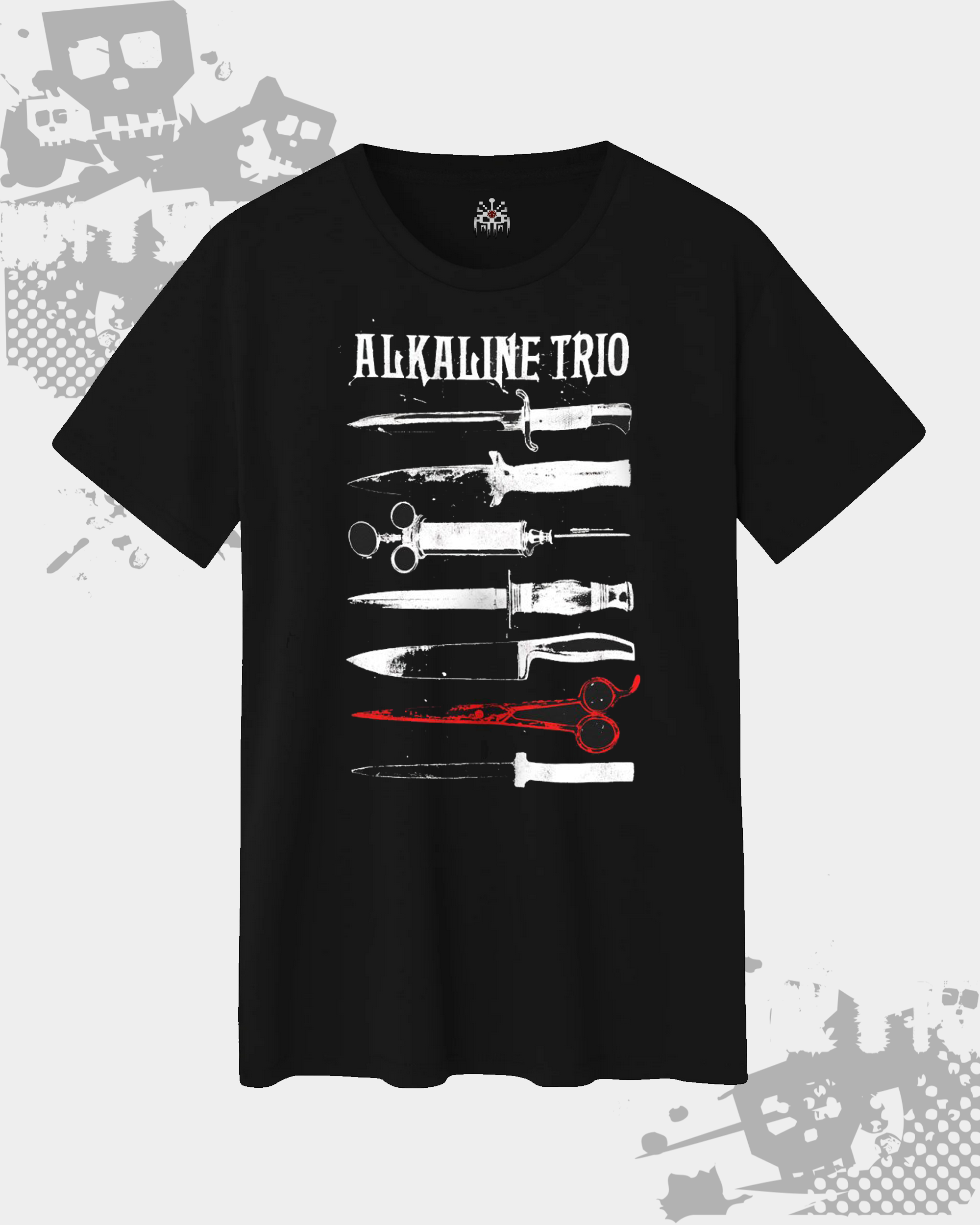 Alkaline Trio Black Unisex T-Shirt