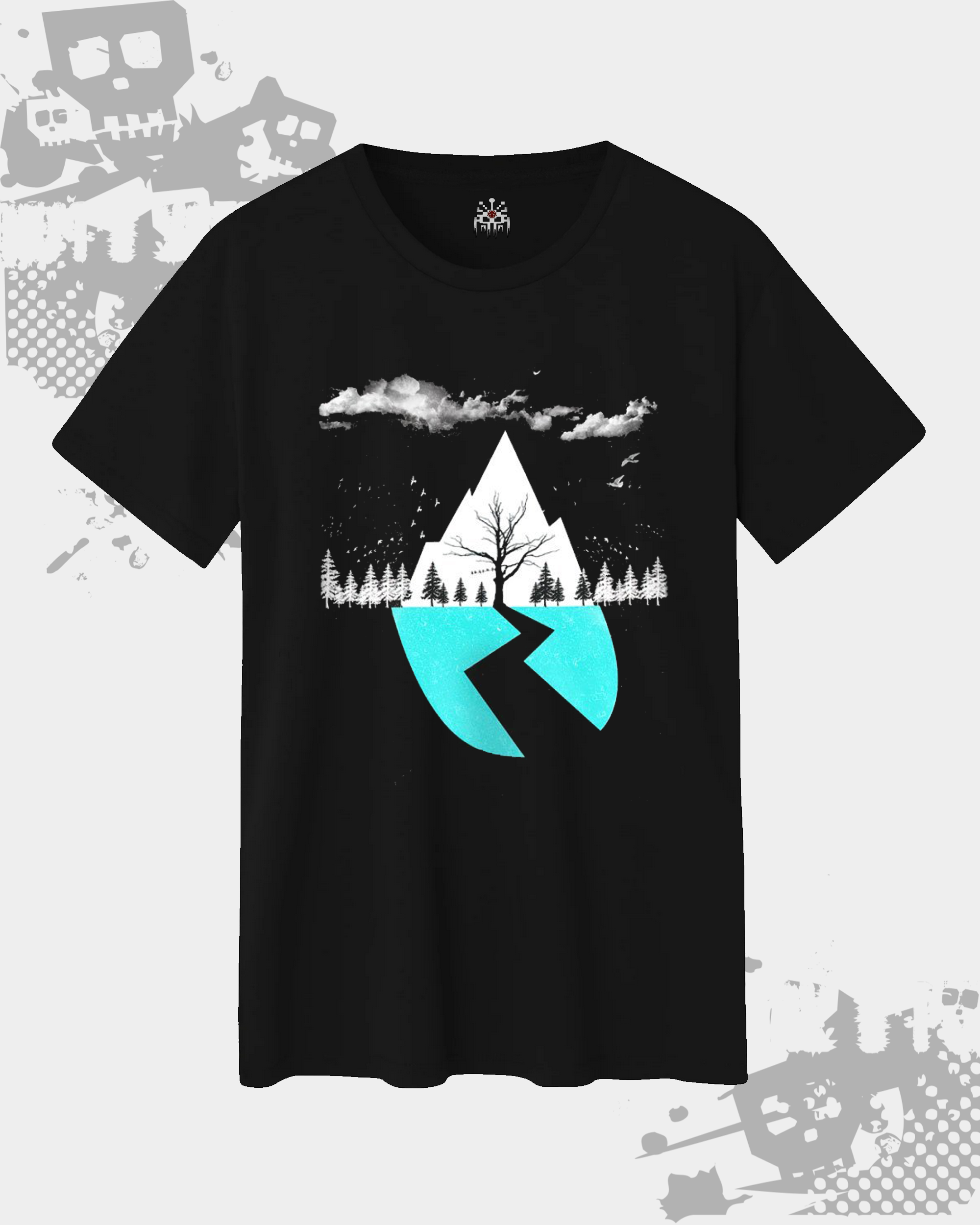 Sleeping with Sirens Black Unisex T-shirt