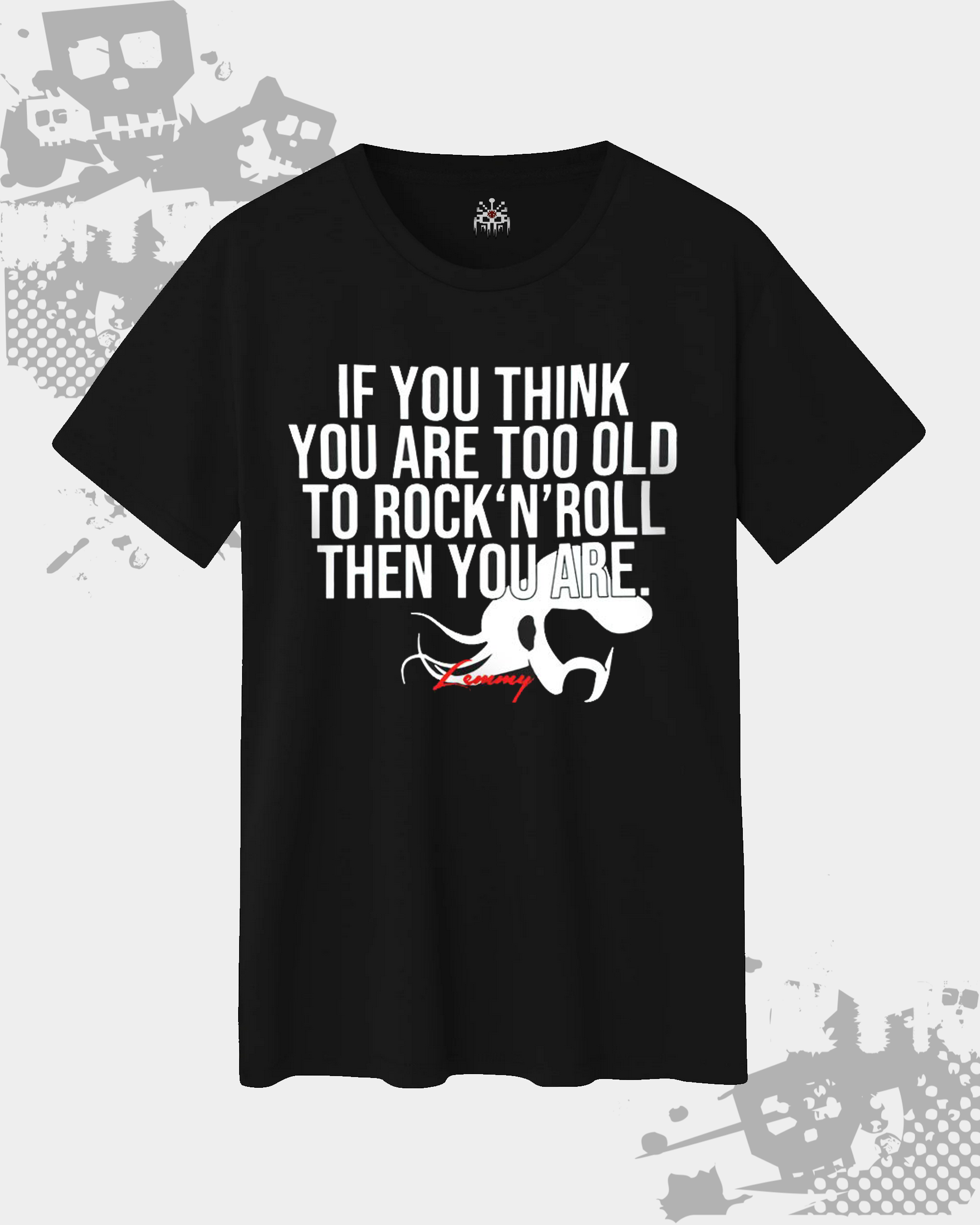 Lemmy Black Unisex T-shirt