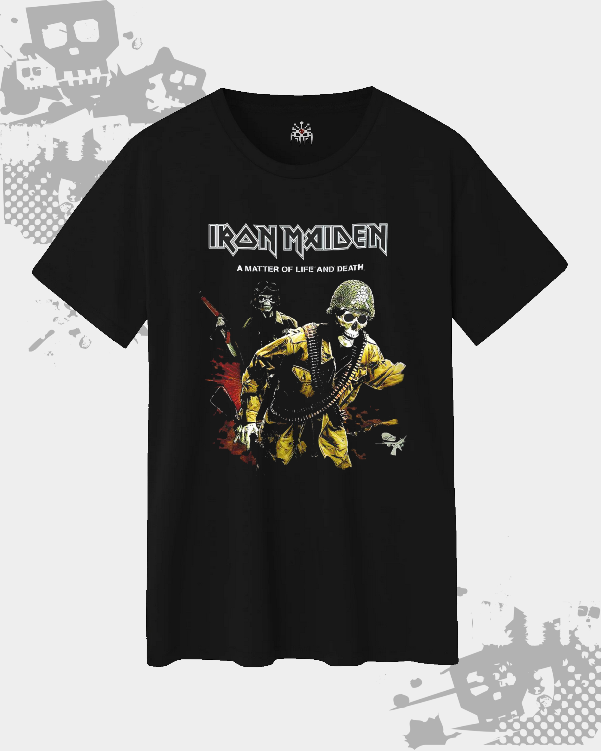 Iron Maiden Black Unisex T-Shirt