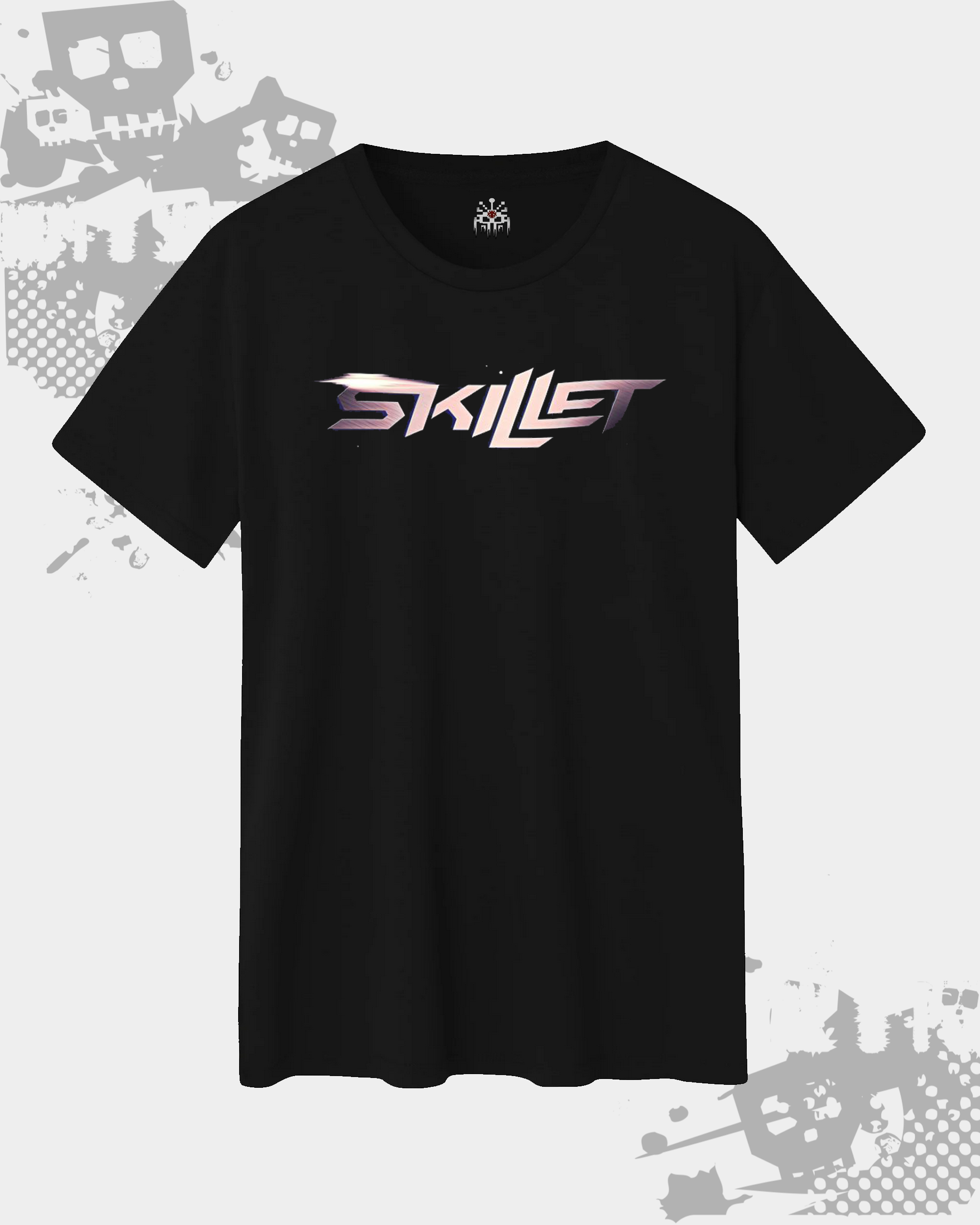 Skillet Black Unisex T-Shirt