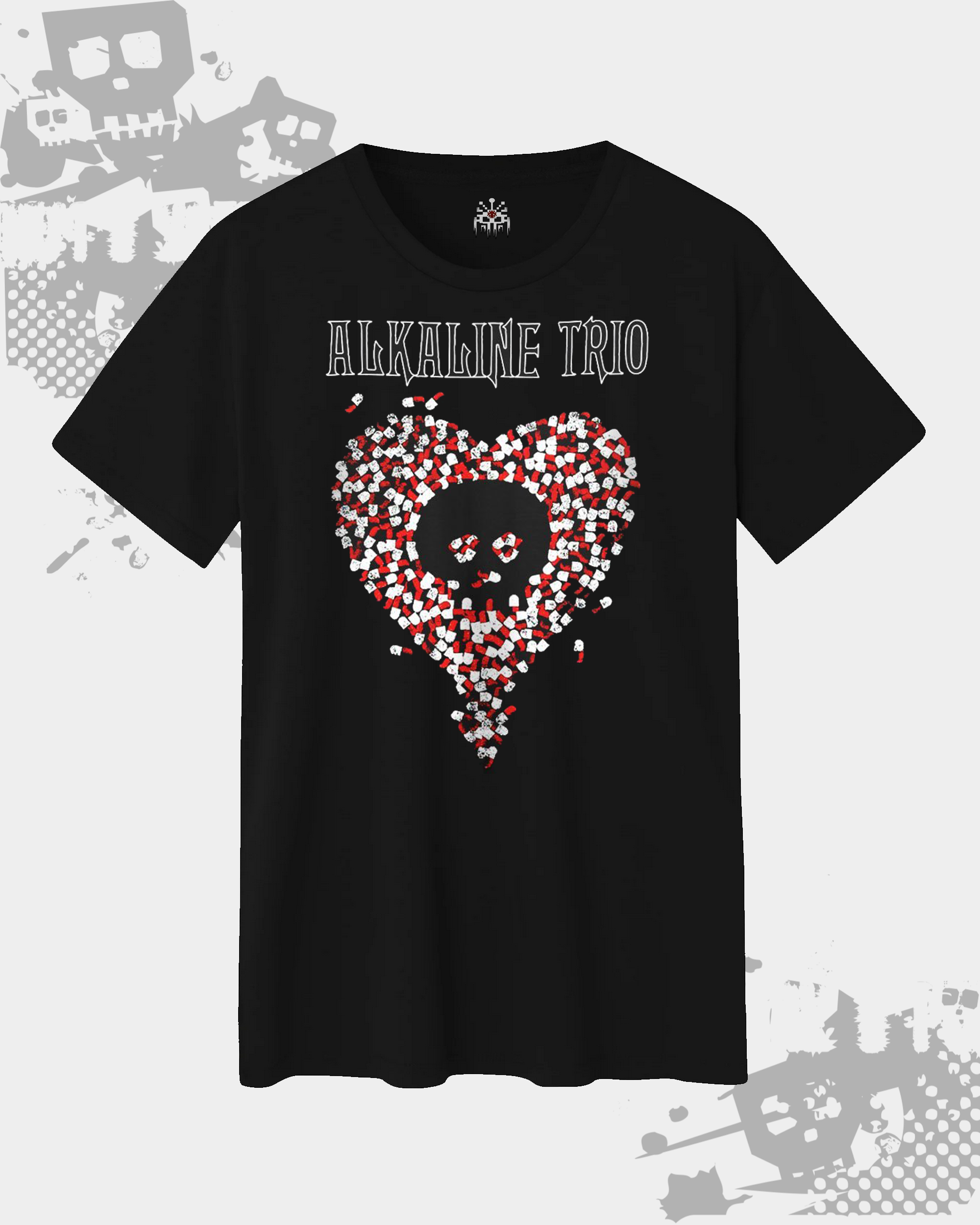 Alkaline Trio Black Unisex T-Shirt