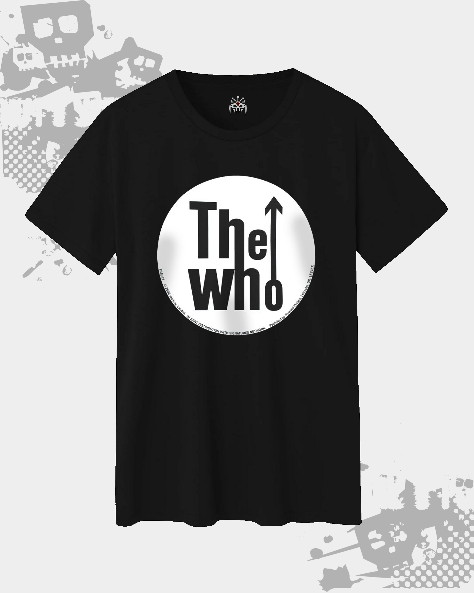 The Who Black Unisex T-Shirt