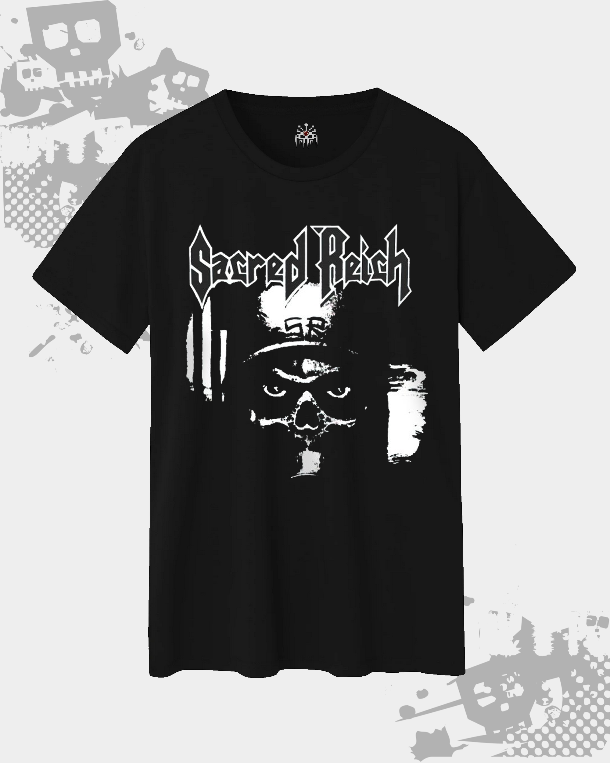 Sacred Reich Unisex Black T-shirt