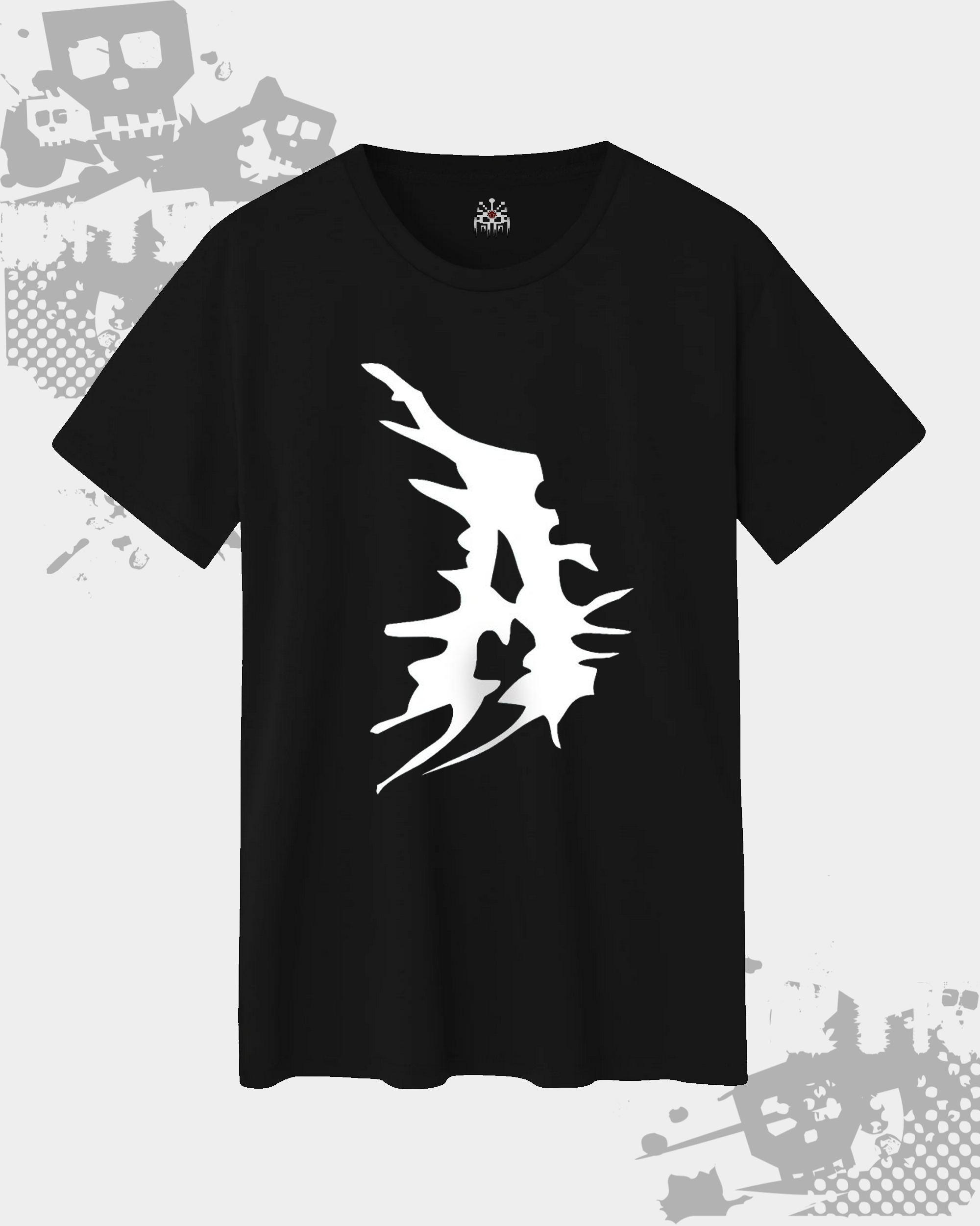 Atilla Black Unisex T-shirt