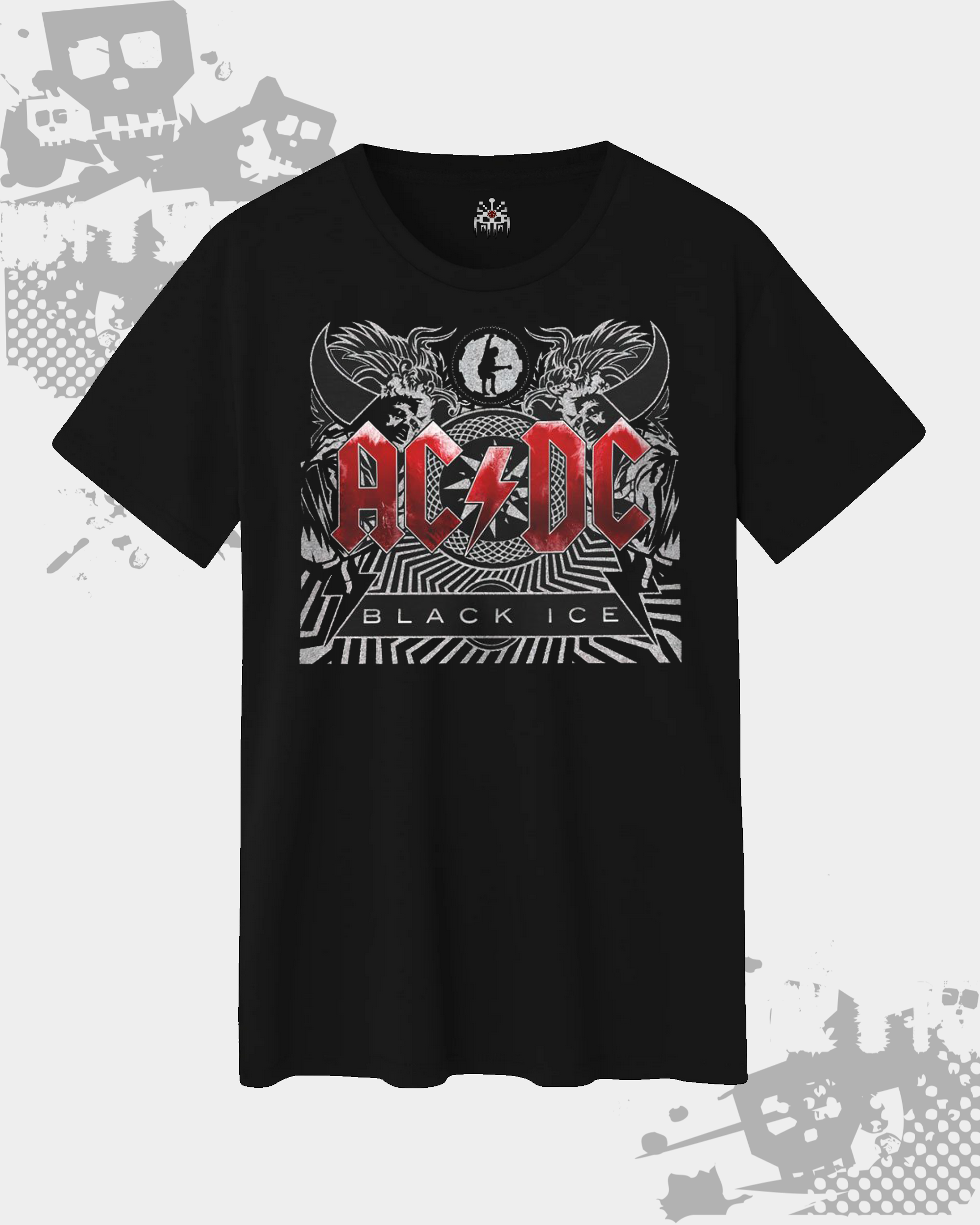 AC/DC Black Ice Black Unisex T-Shirt