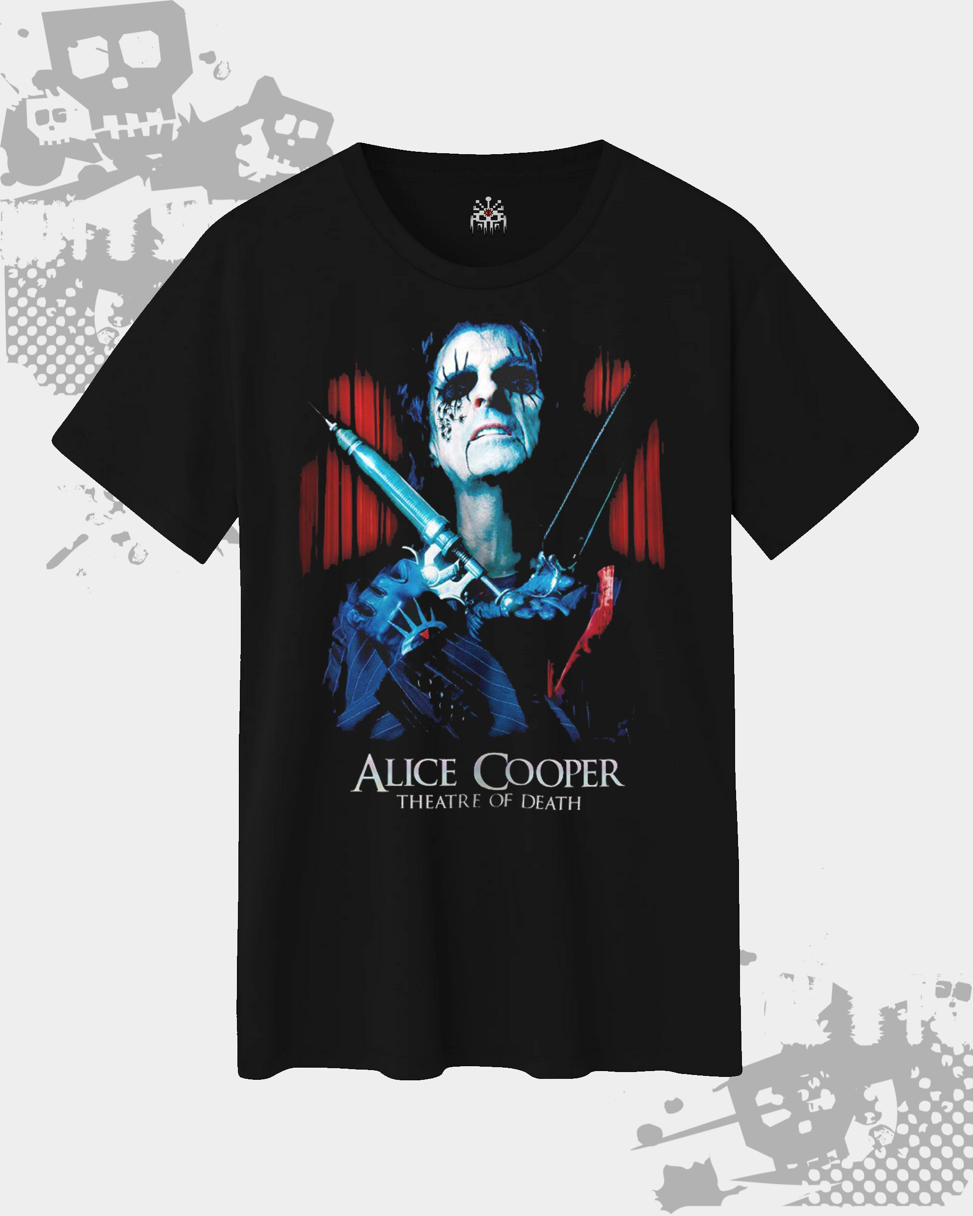 Alice Cooper Black Unisex T-Shirt