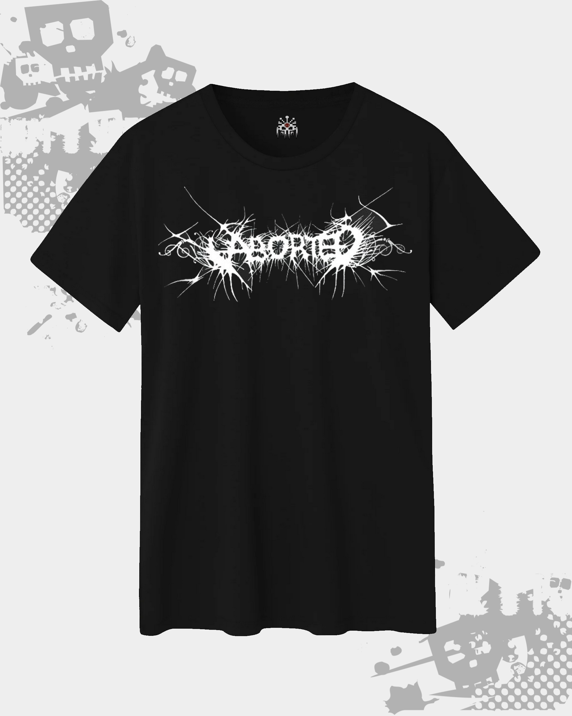 Aborted Black Unisex T-Shirt