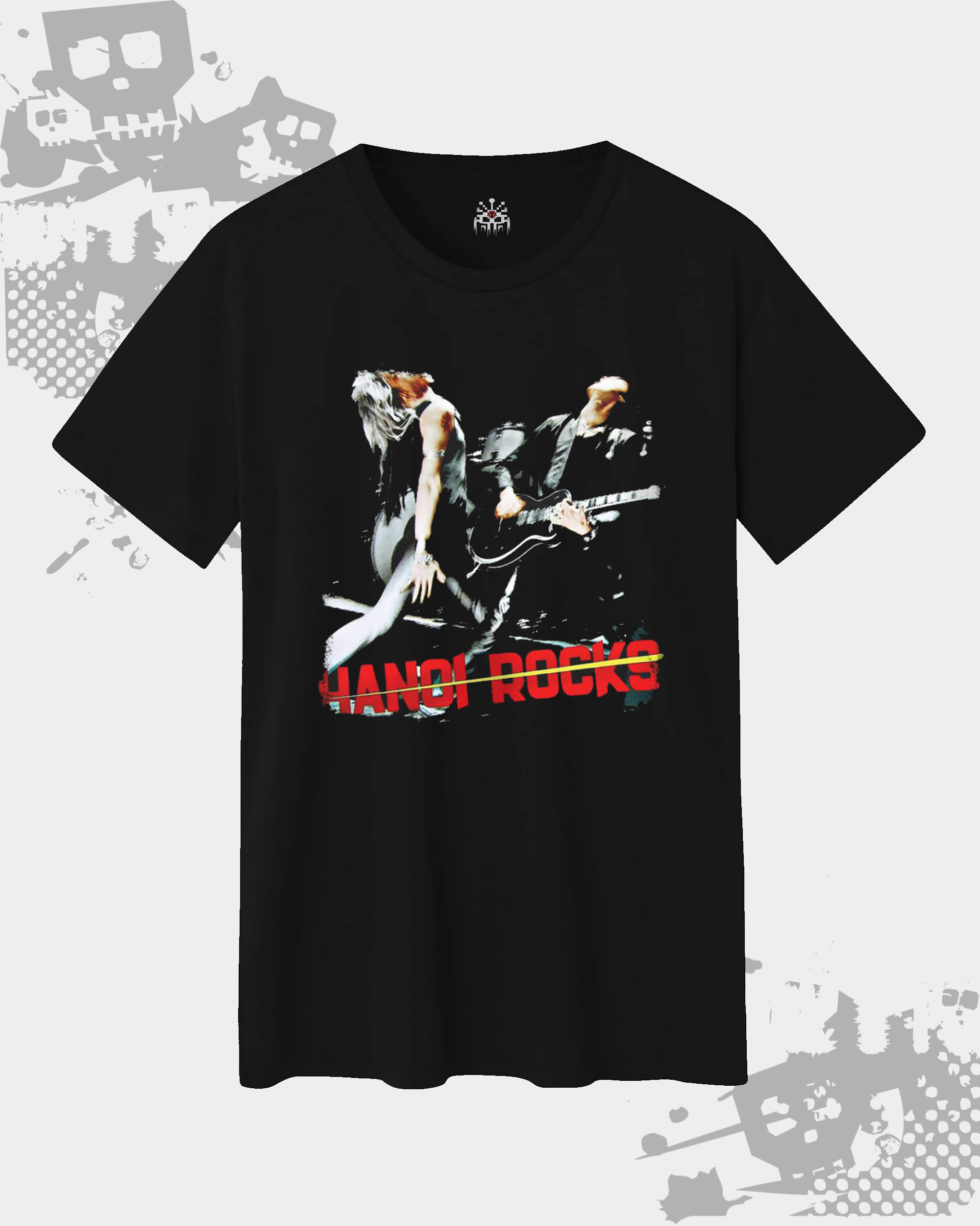 Hanoi Rocks Black Unisex T-Shirt