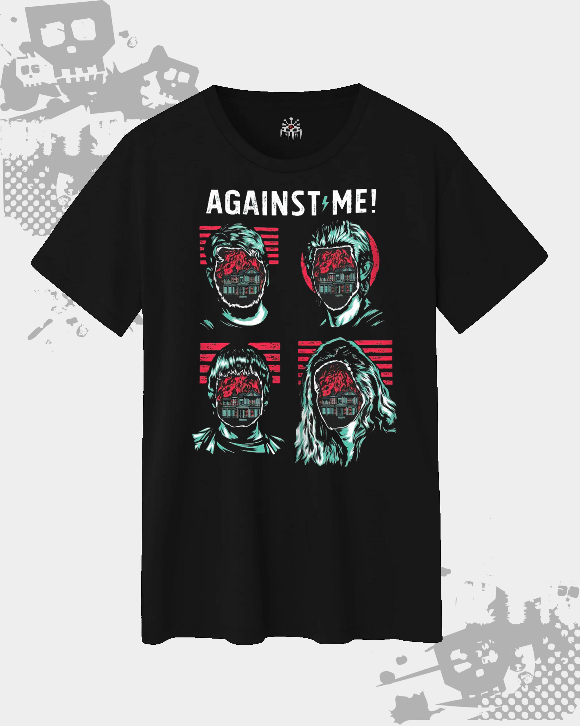 Against Me Black Unisex T-Shirt