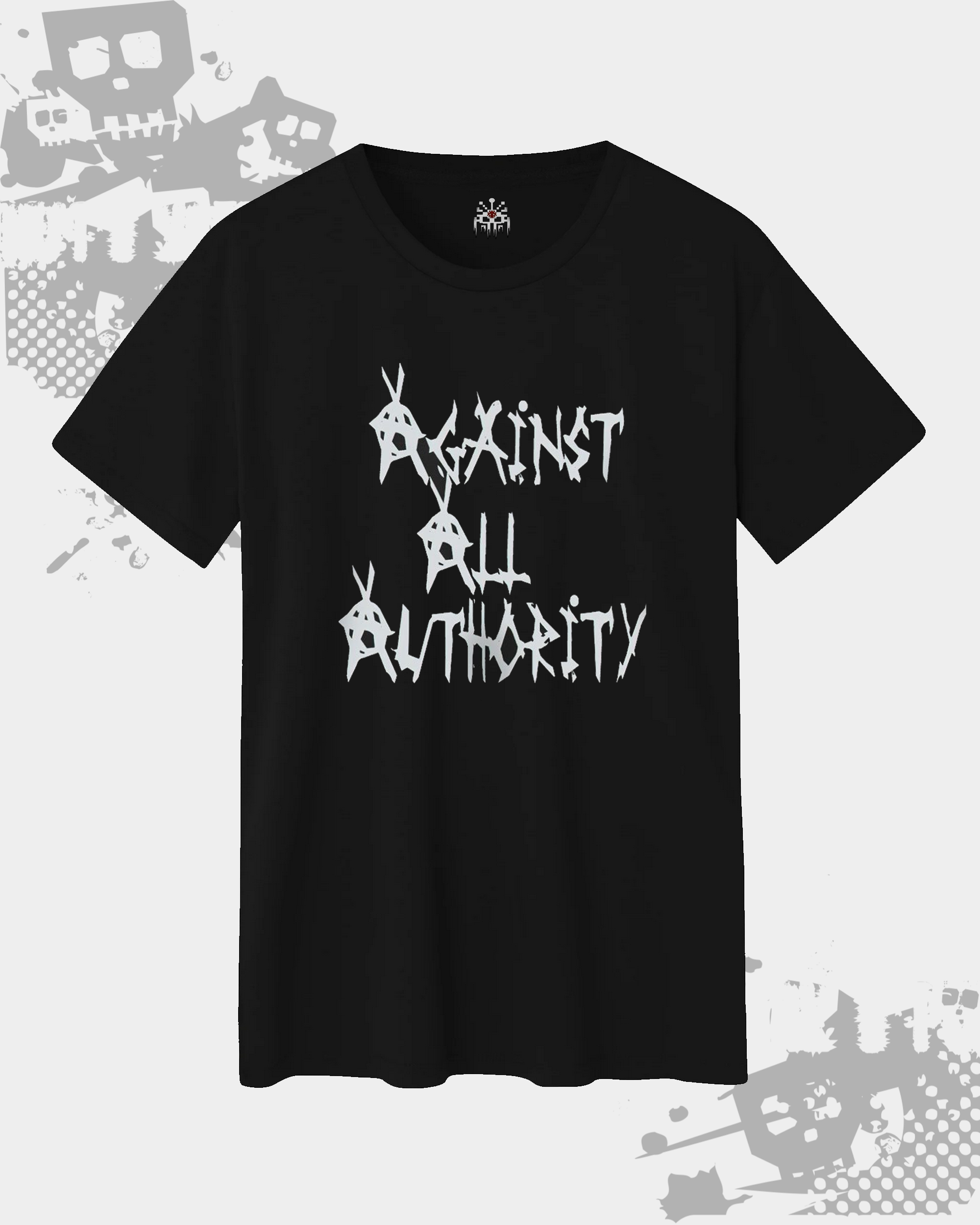 Against All Authority Black Unisex T-Shirt
