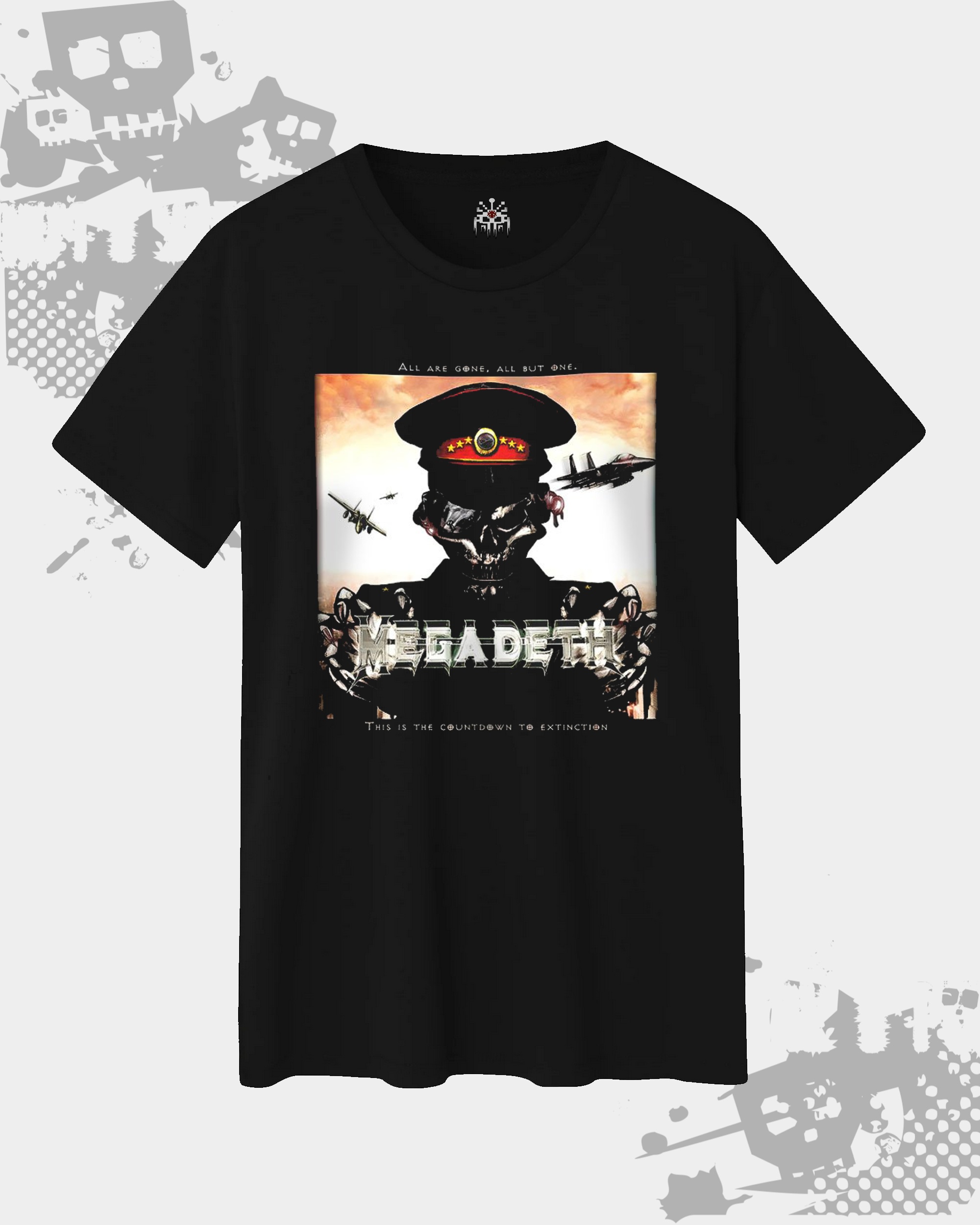 Megadeth Unisex Black T-Shirt