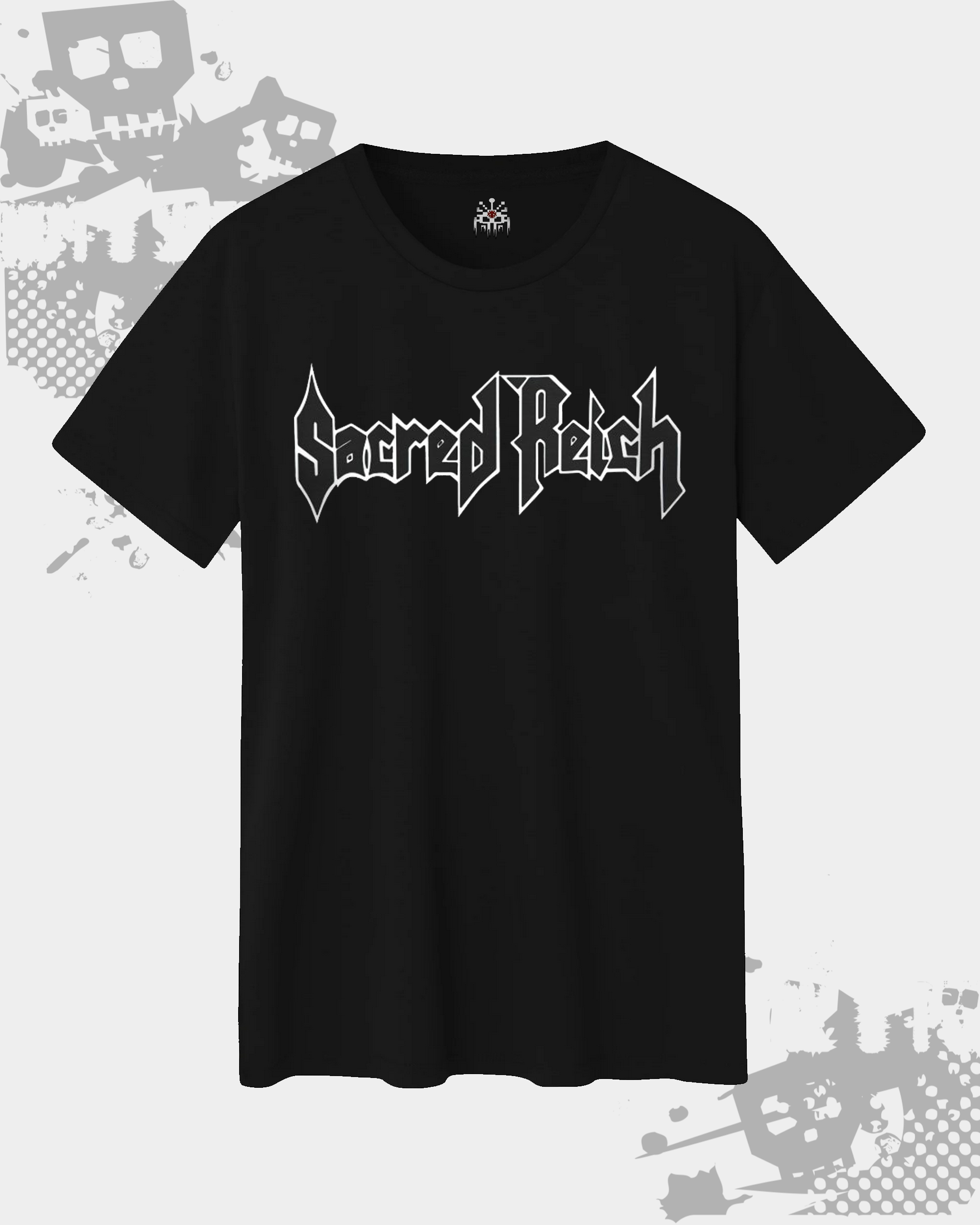 Sacred Reich Unisex Black T-shirt