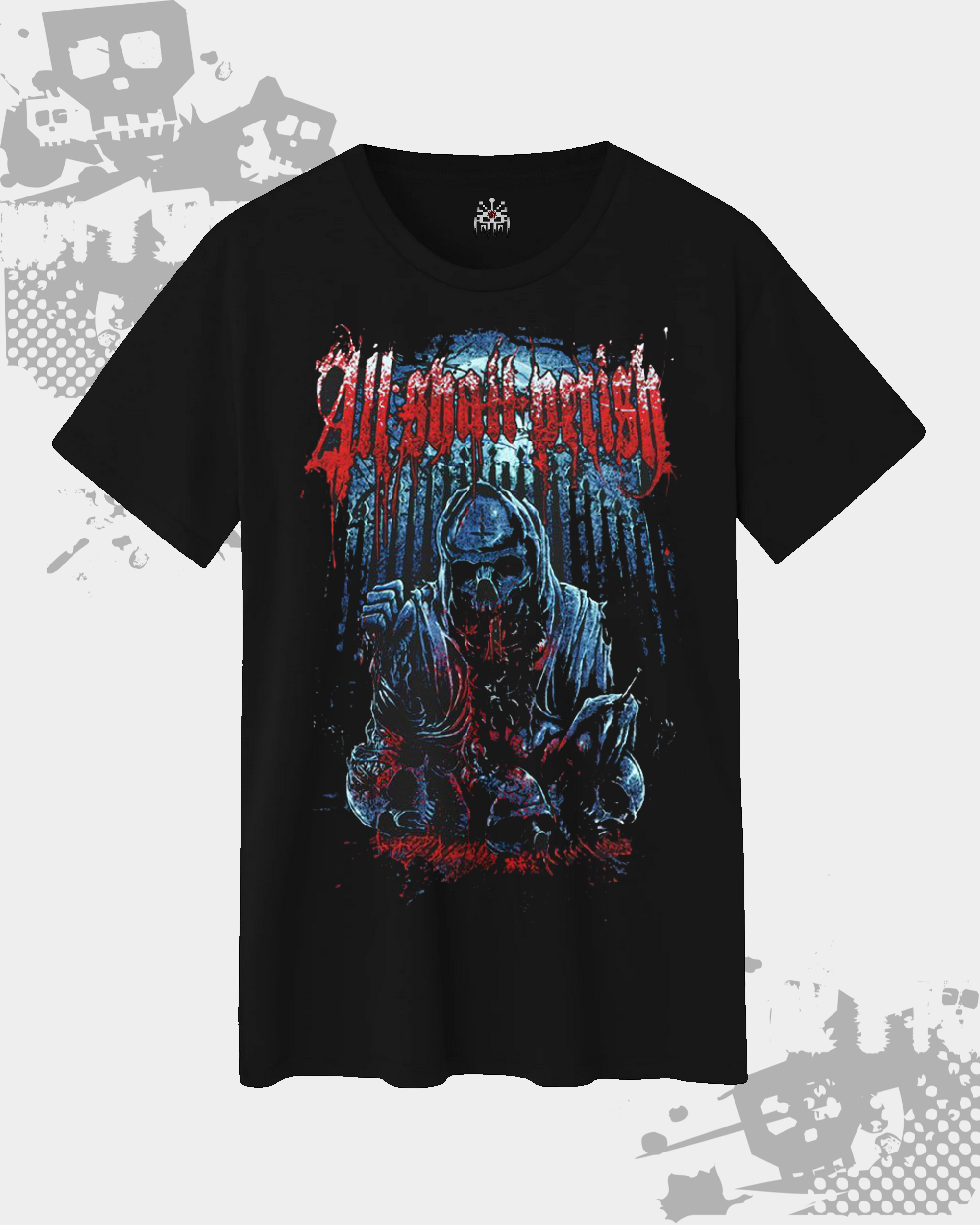 All Shall Perish Black Unisex T-Shirt