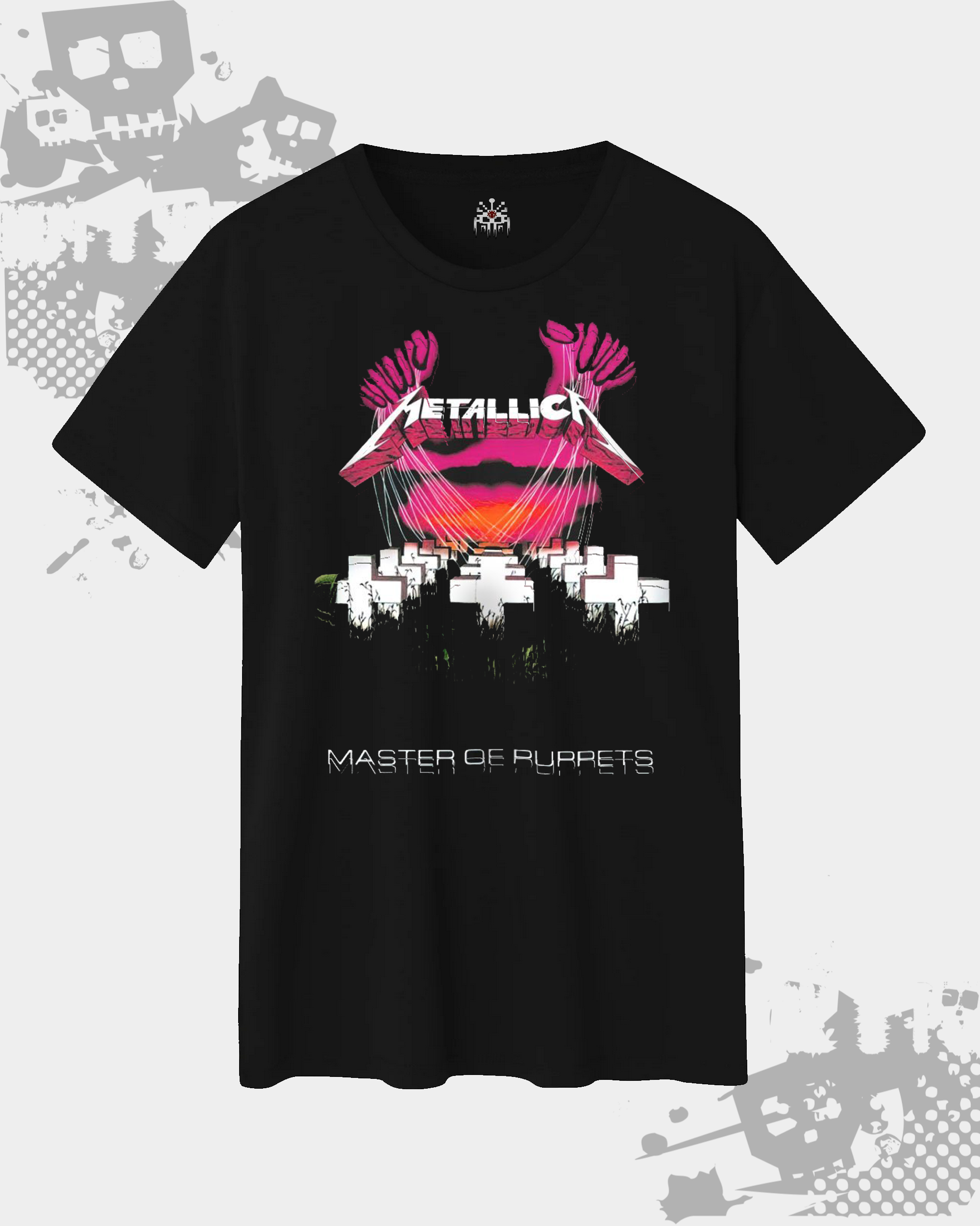 Metallica Master Of Puppets Black Unisex T-Shirt