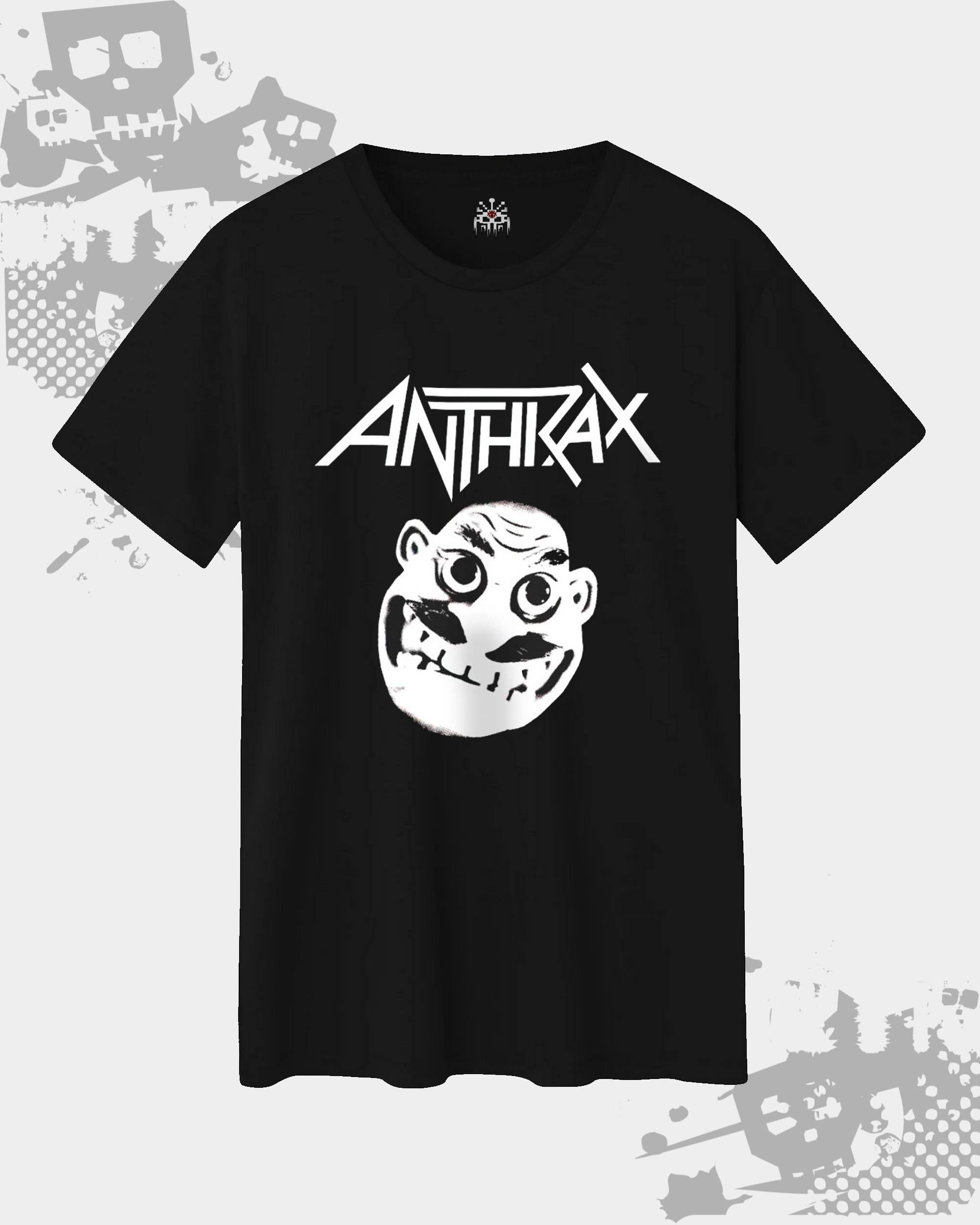 Anthrax Black Unisex T-Shirt
