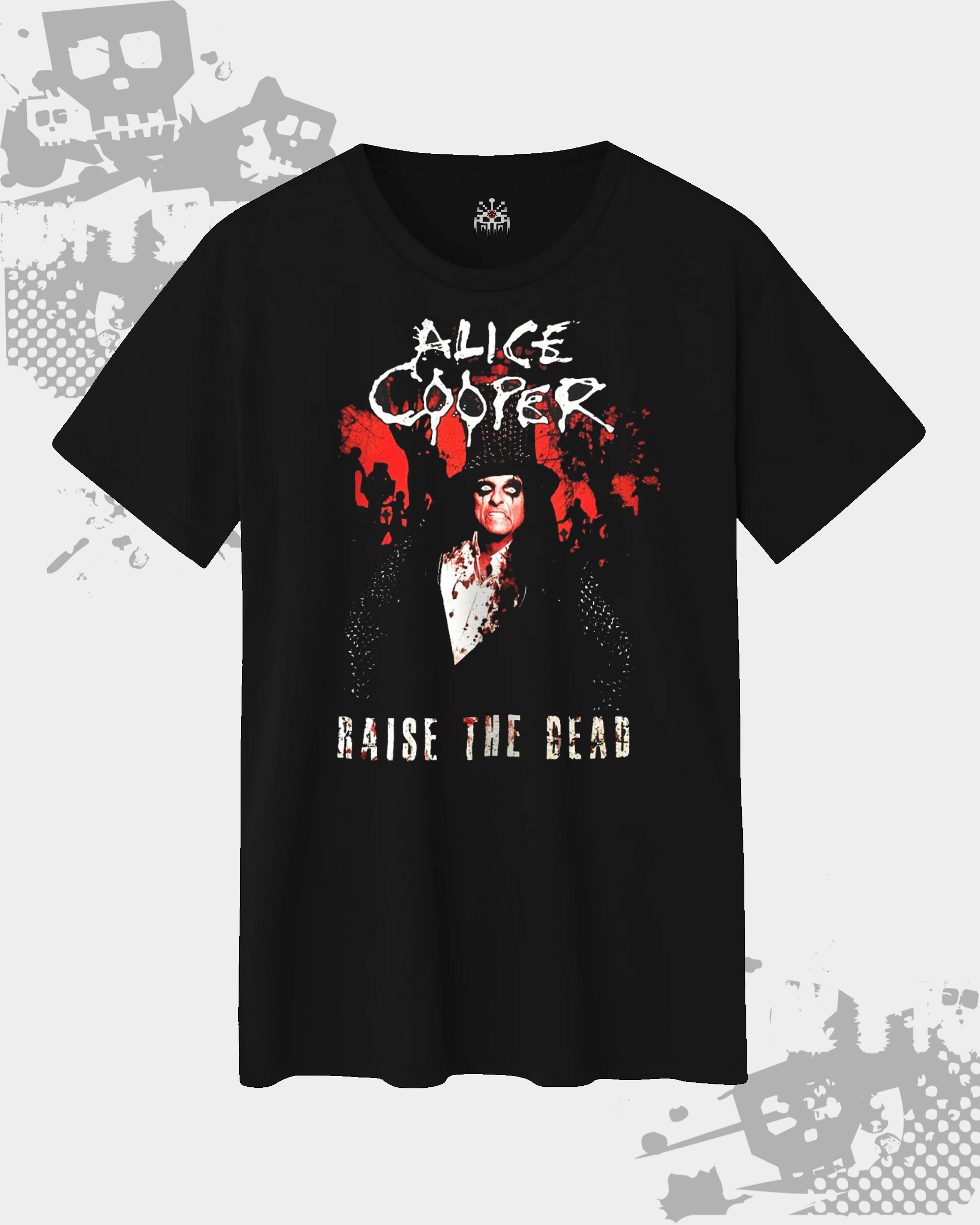 Alice Cooper Black Unisex T-Shirt