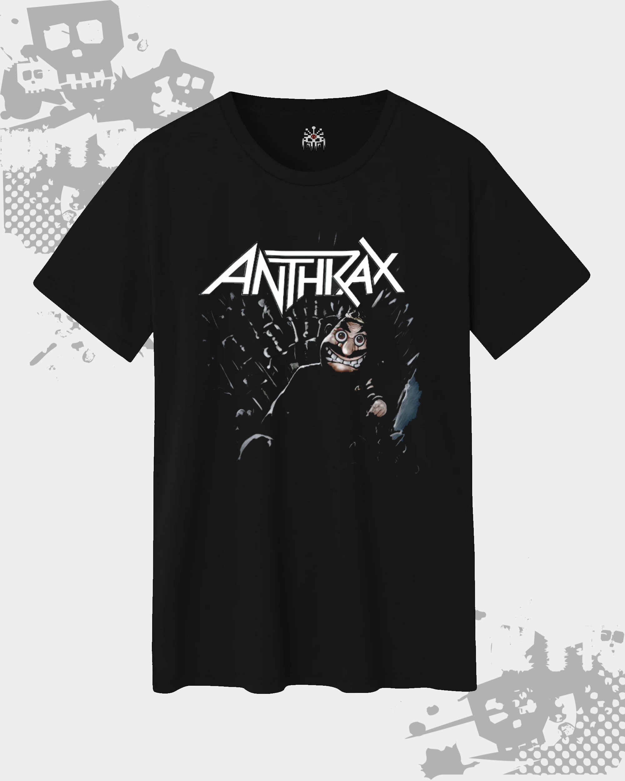 Anthrax Black Unisex T-Shirt
