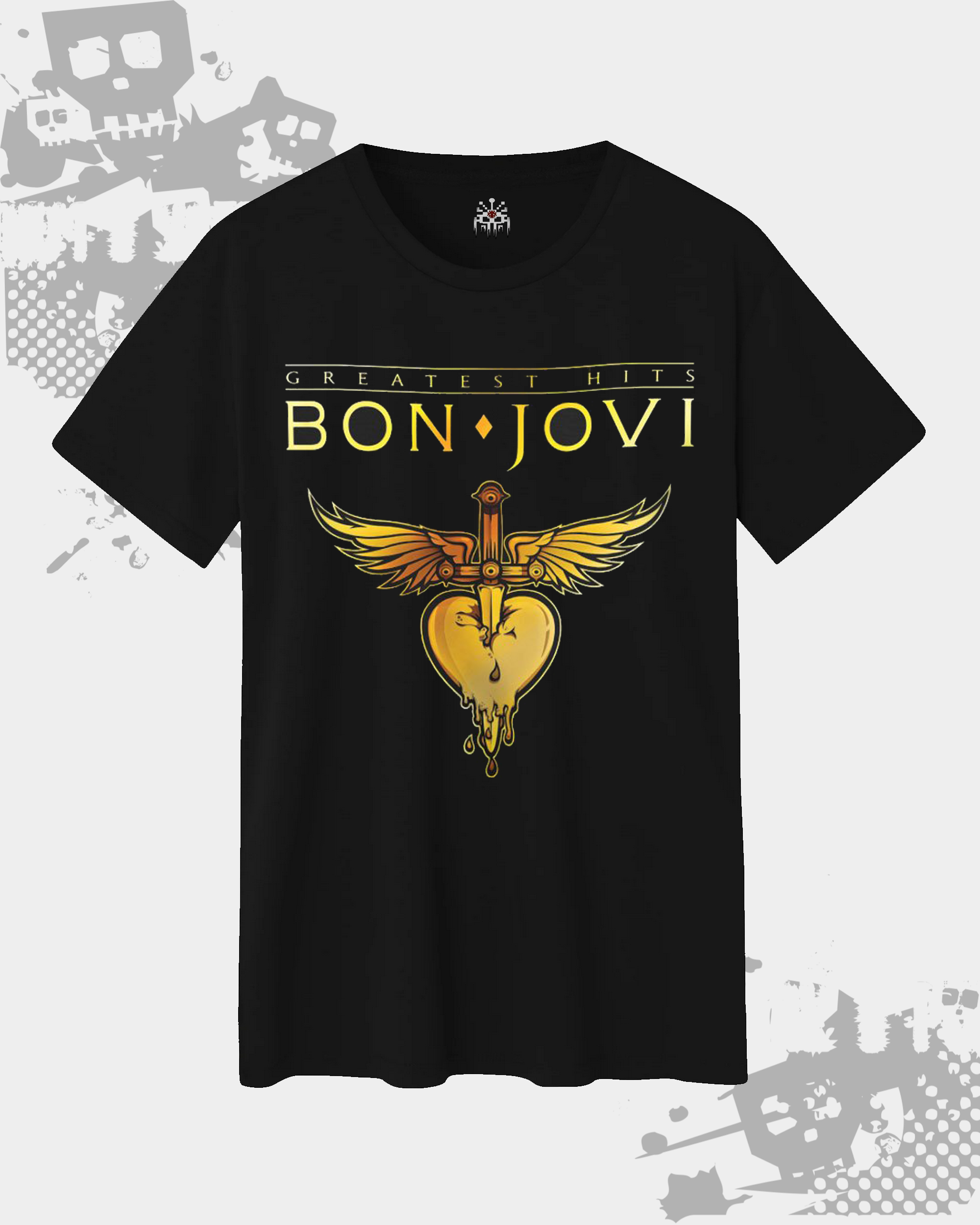 Bon Jovi Black Unisex T-Shirt