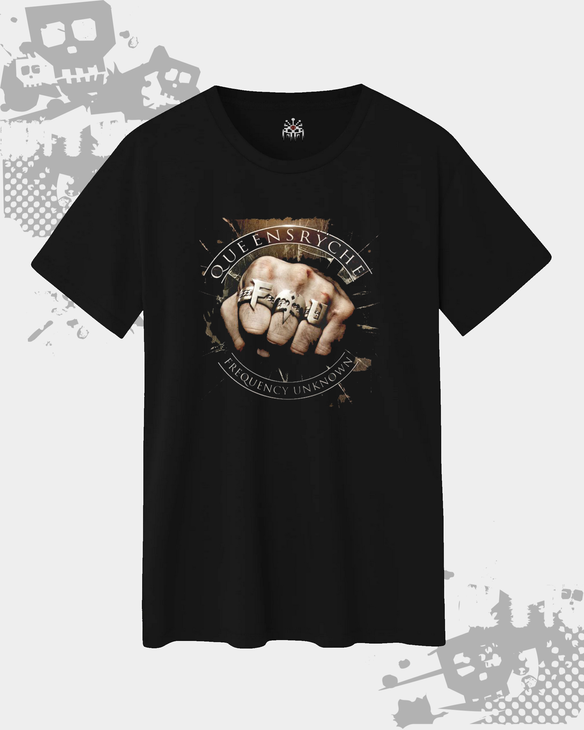 Queensryche Black Unisex T-shirt