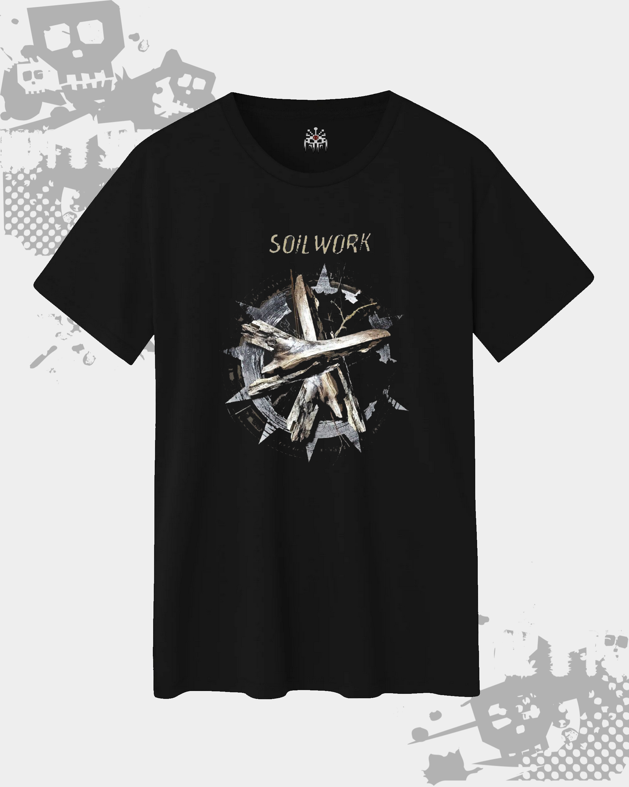 Soilwork Black Unisex T-shirt