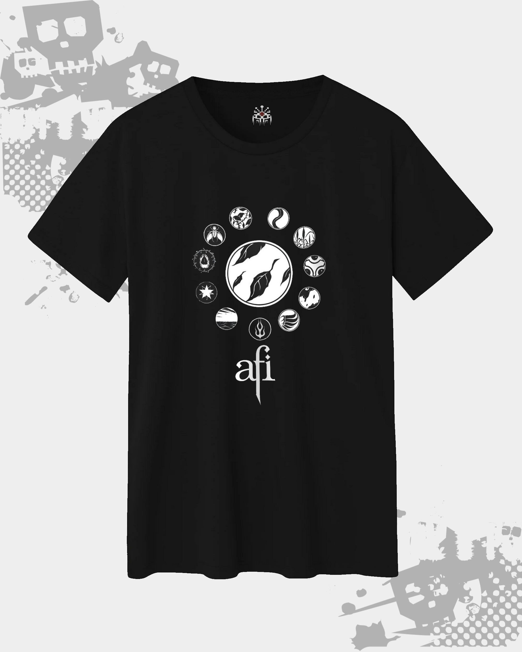 AFI Black Unisex T-Shirt
