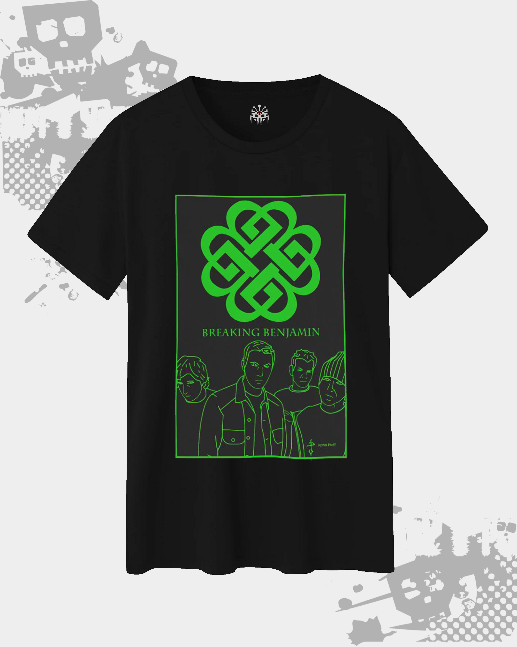 Breaking Benjamin Black Unisex T-Shirt