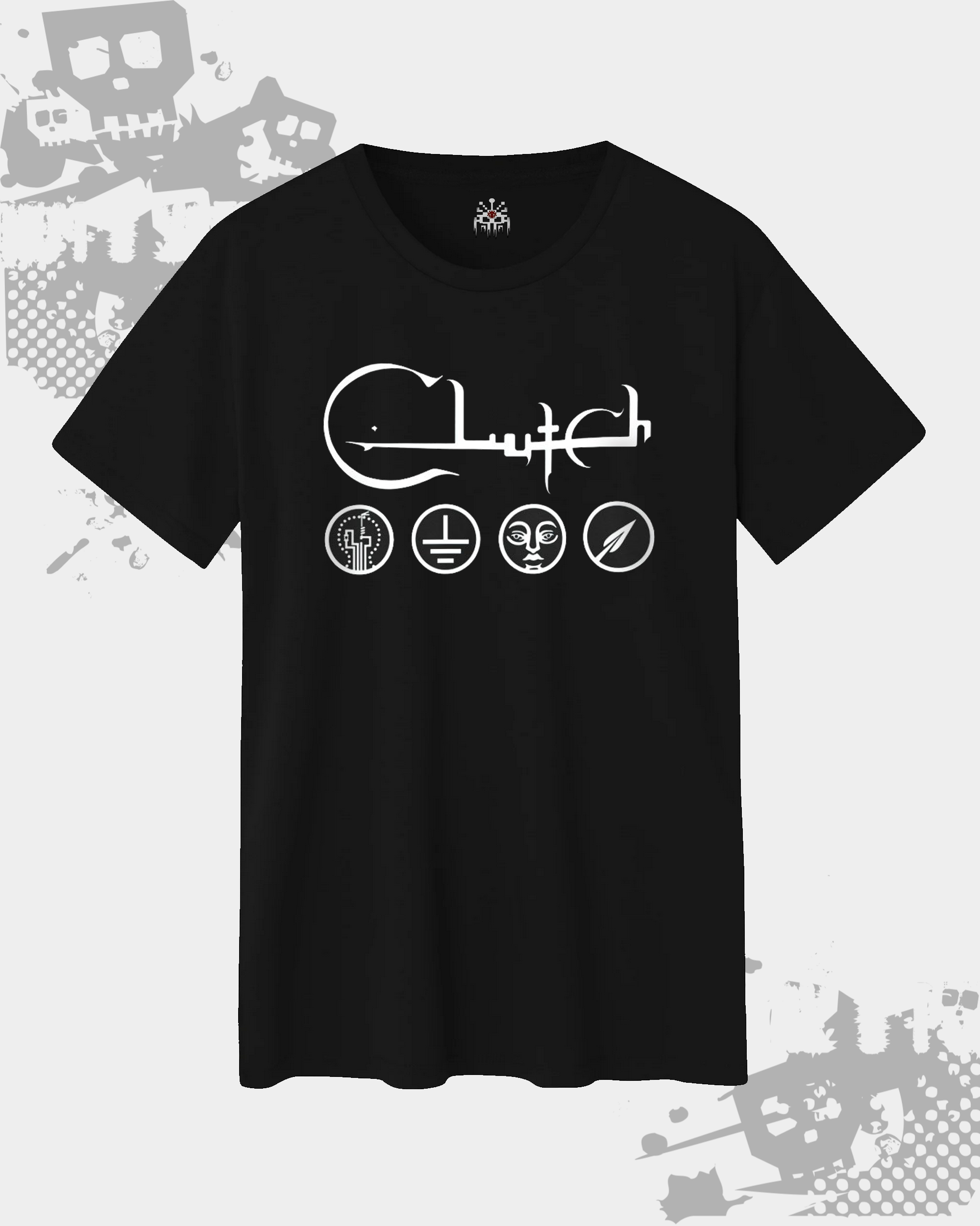 Clutch Black Unisex T-Shirt