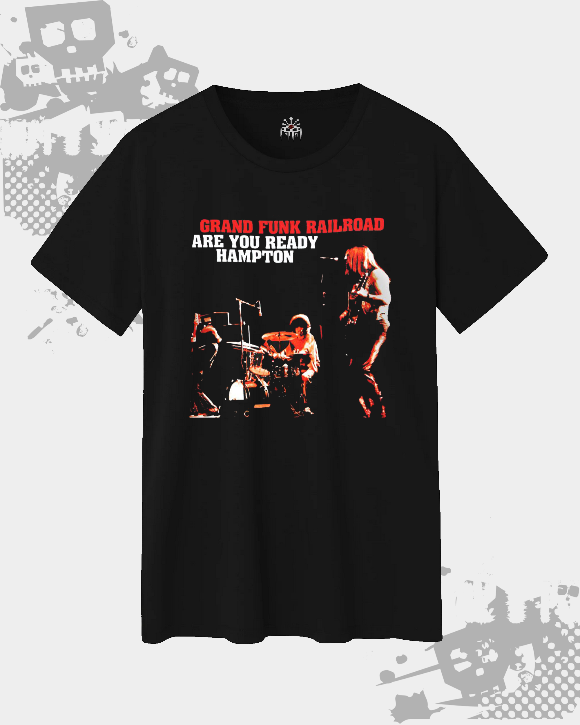 Grand Funk Railroad Black Unisex T-Shirt