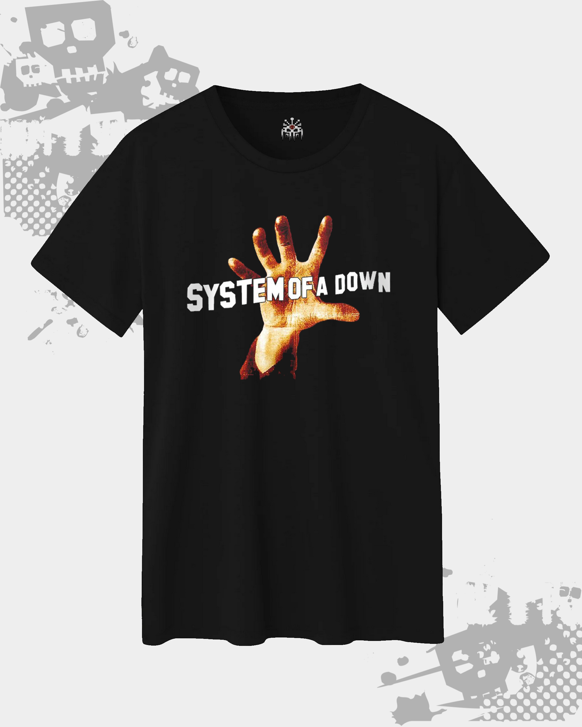 System of a Down Unisex Black T-shirt