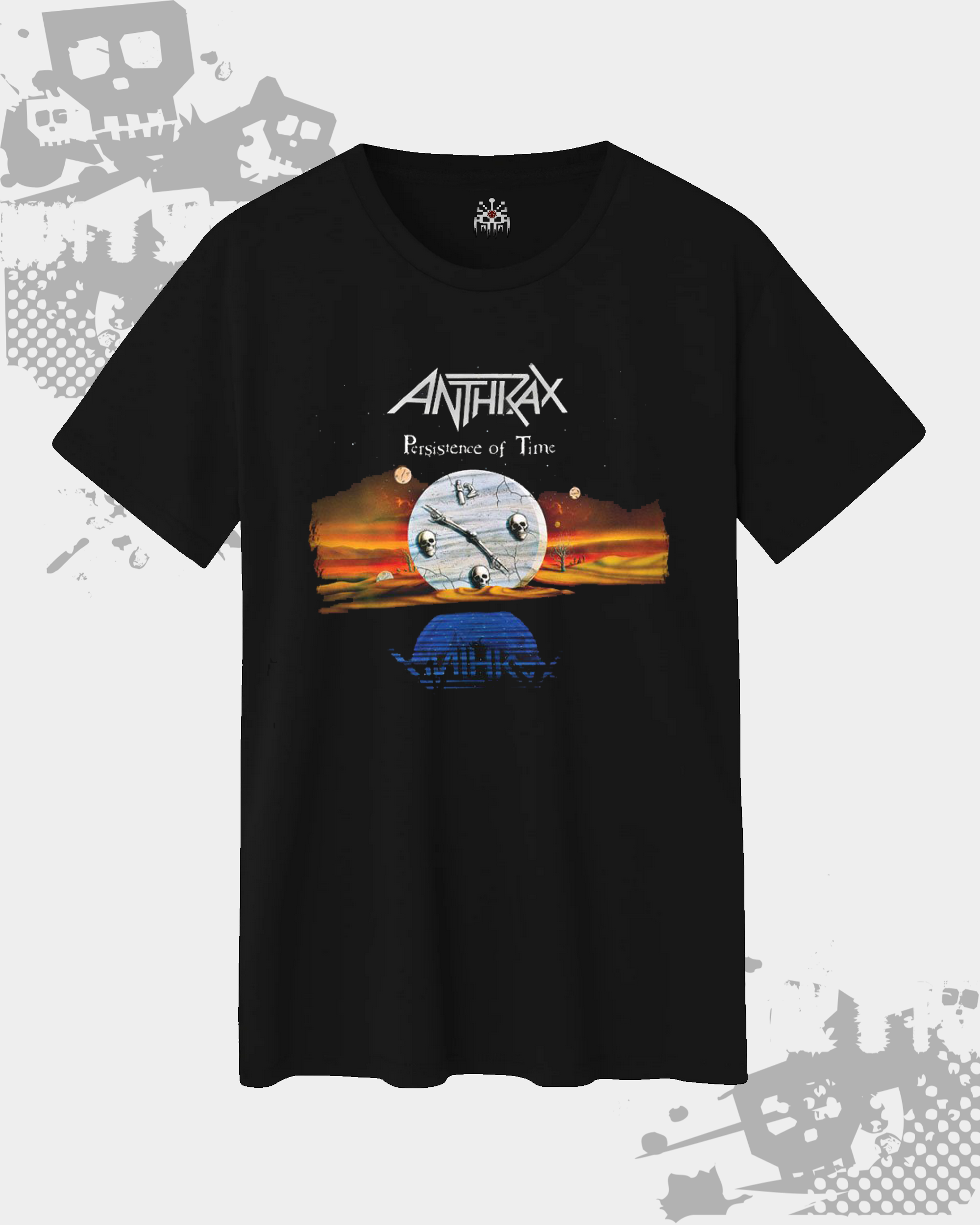 Anthrax Black Unisex T-Shirt