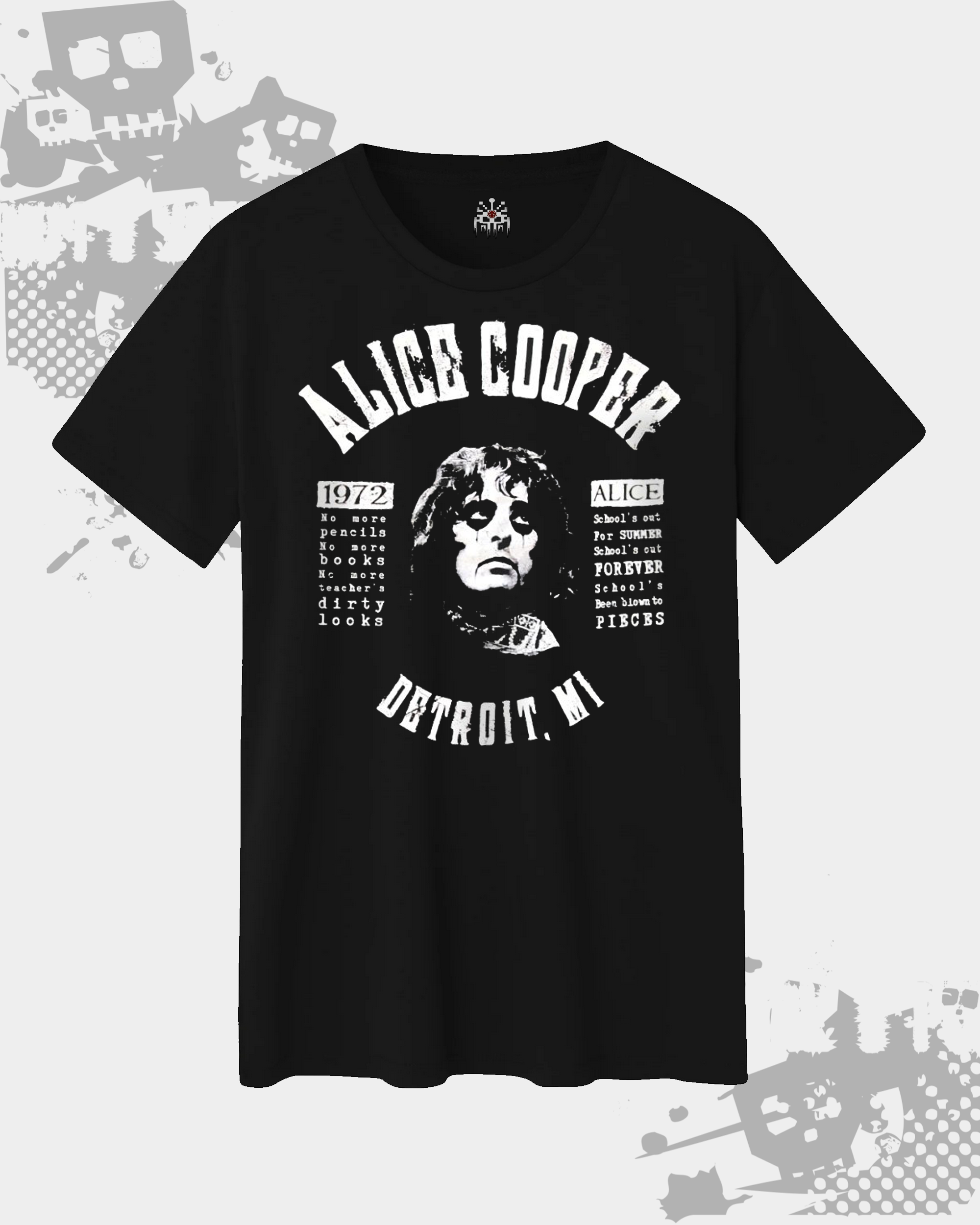 Alice Cooper Black Unisex T-Shirt