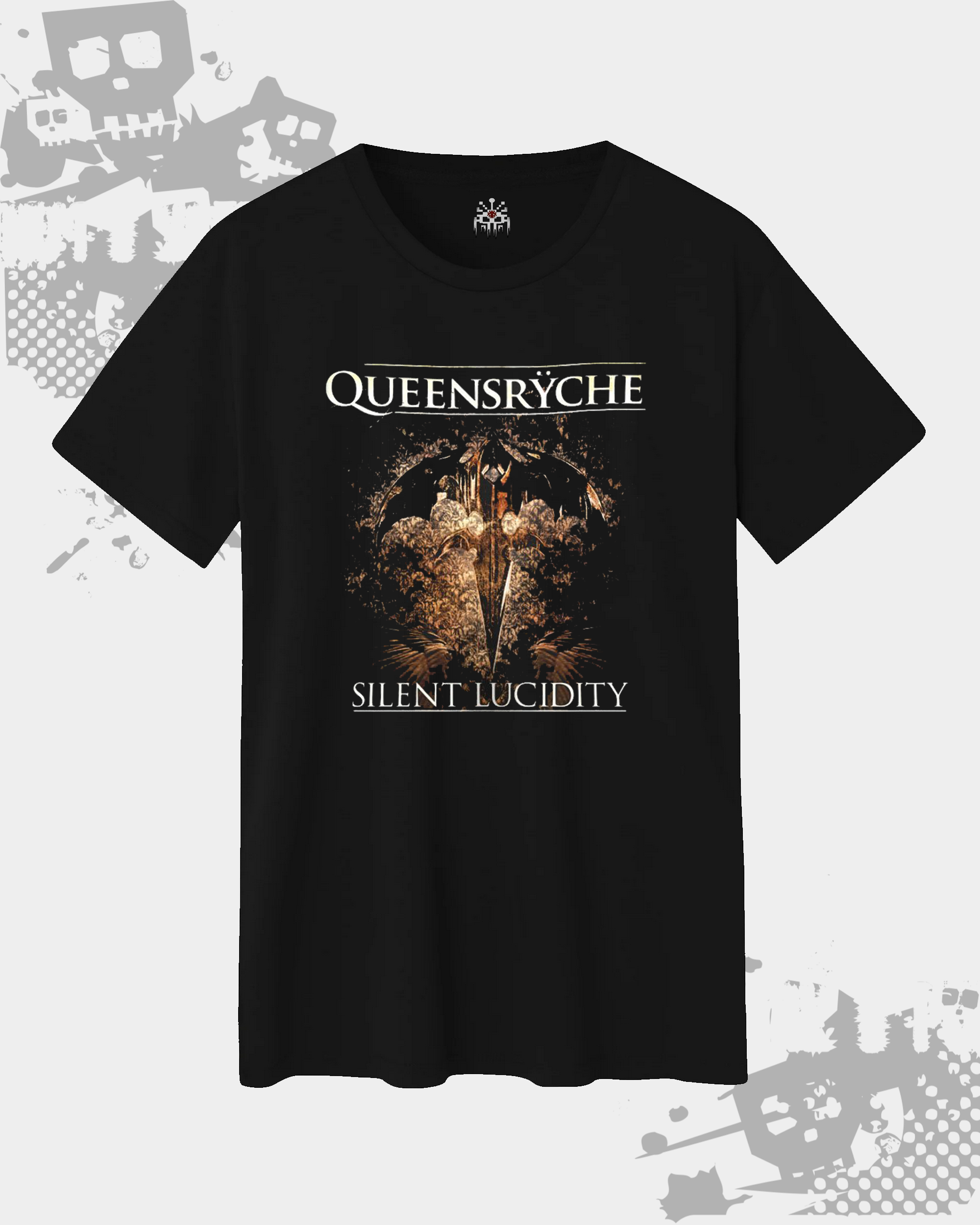 Queensryche Black Unisex T-shirt