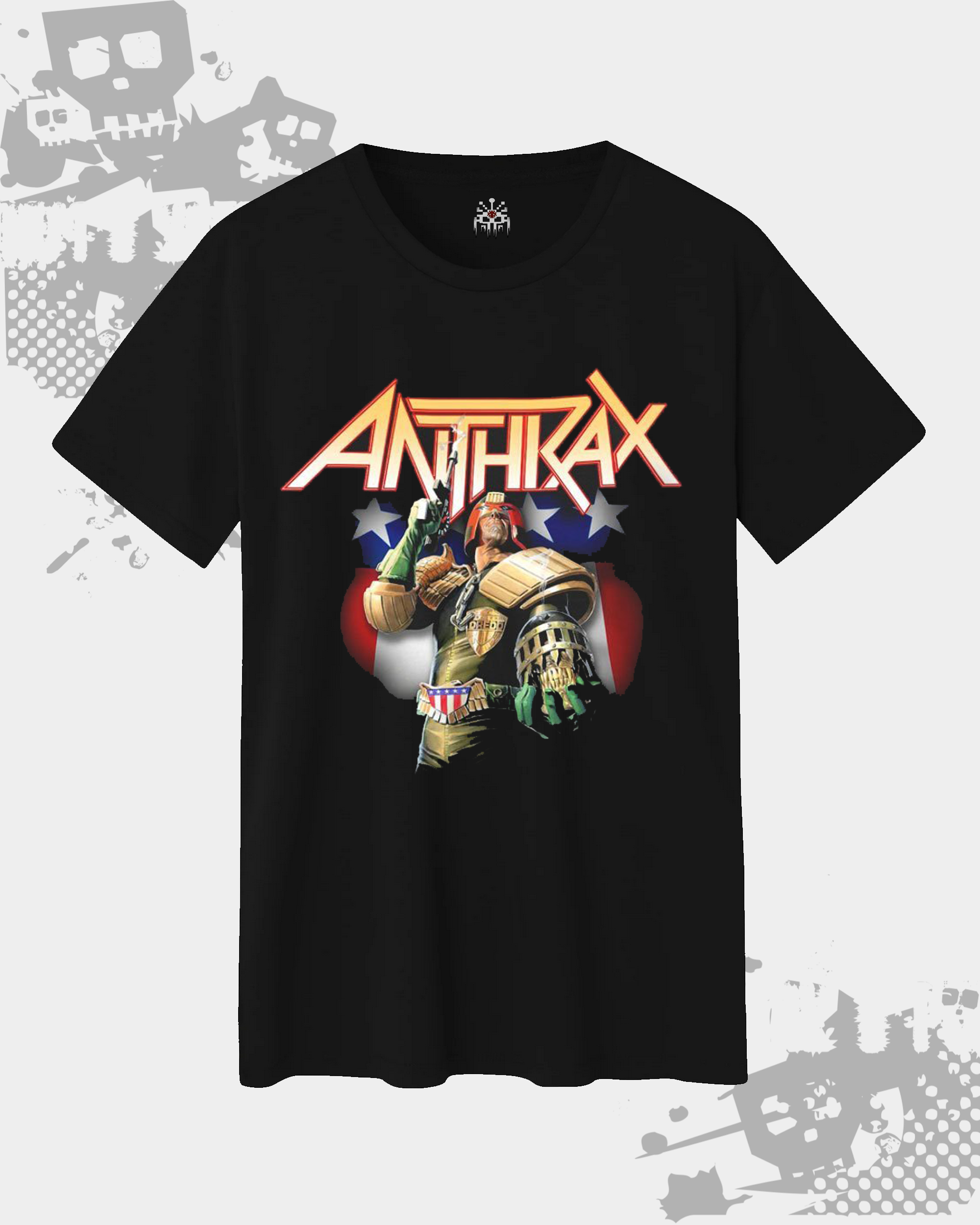 Anthrax Black Unisex T-Shirt