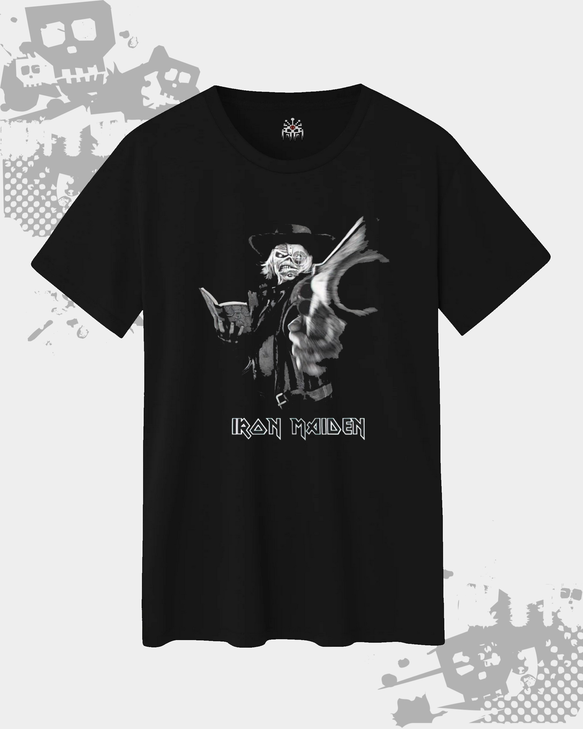 Iron Maiden Black Unisex T-Shirt