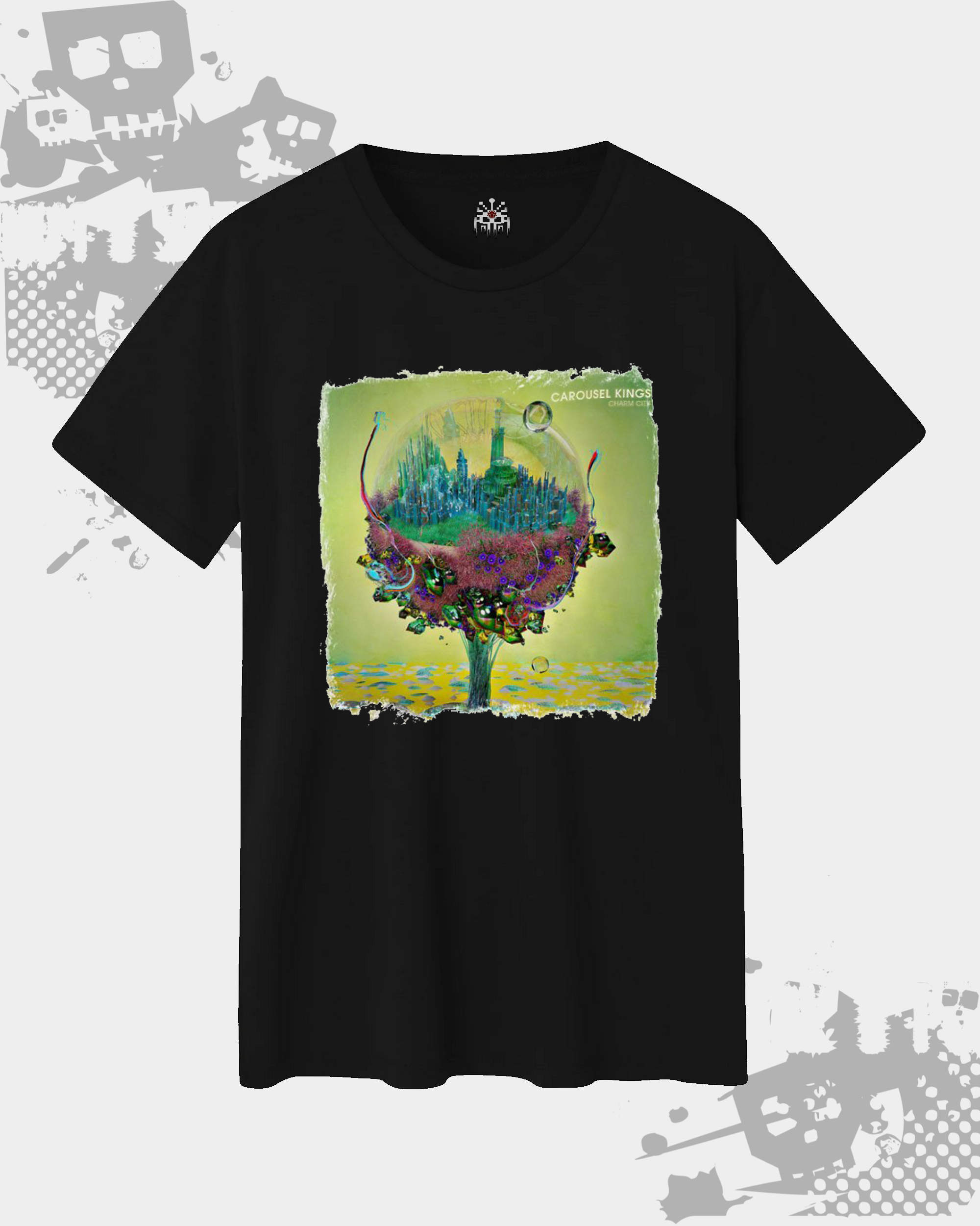 Carousel Kings Black Unisex T-Shirt