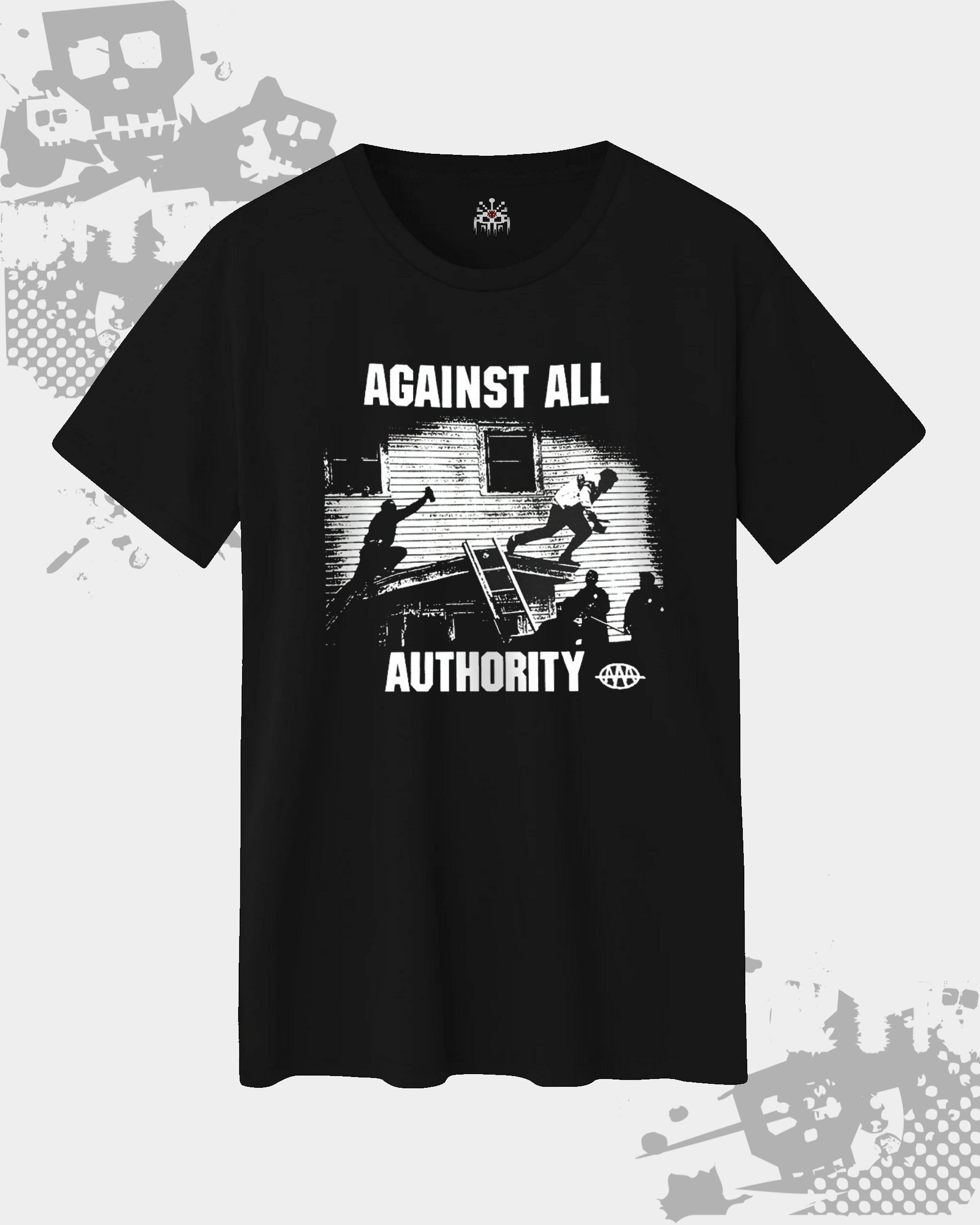 Against All Authority Black Unisex T-Shirt