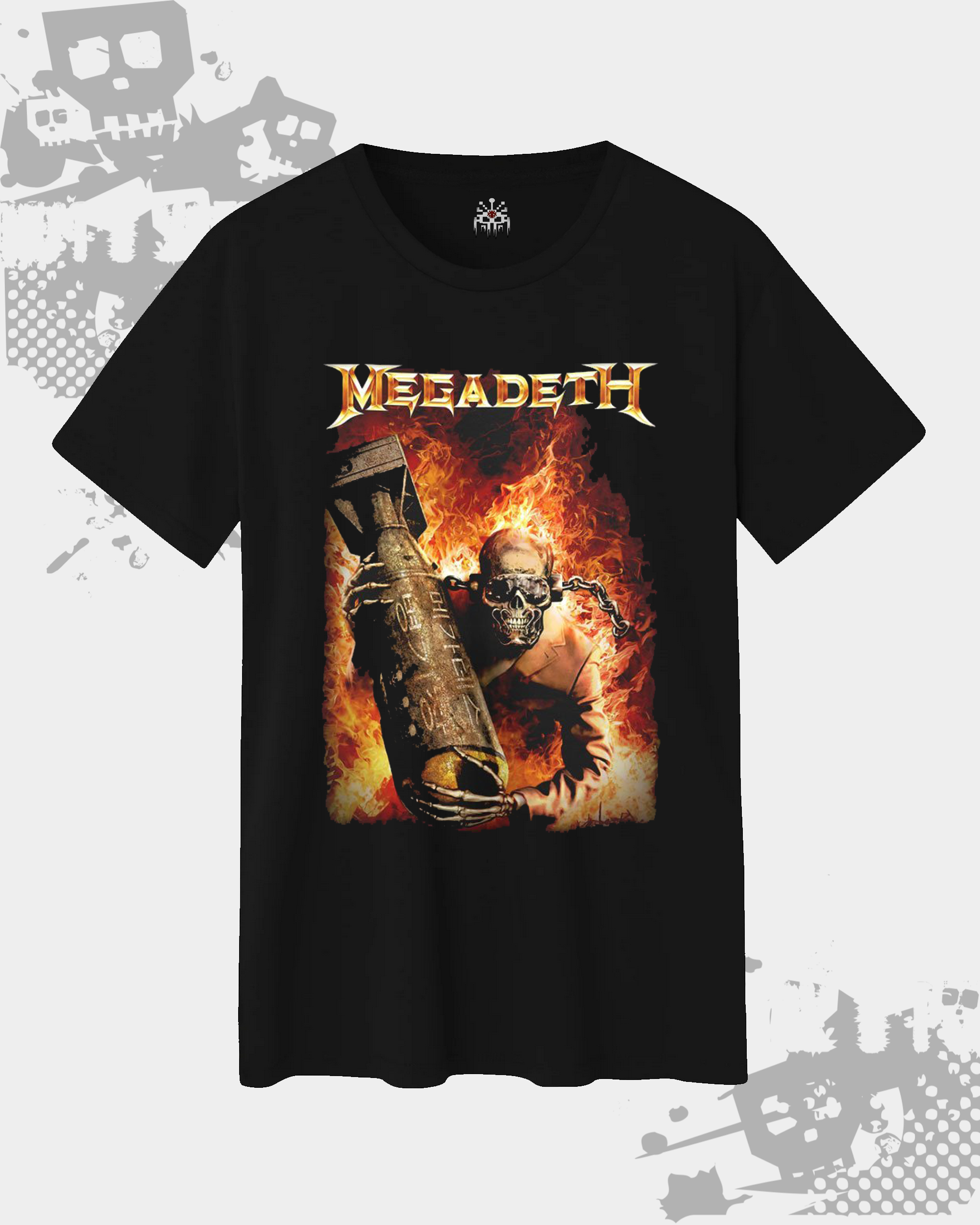 Megadeth Unisex Black T-Shirt