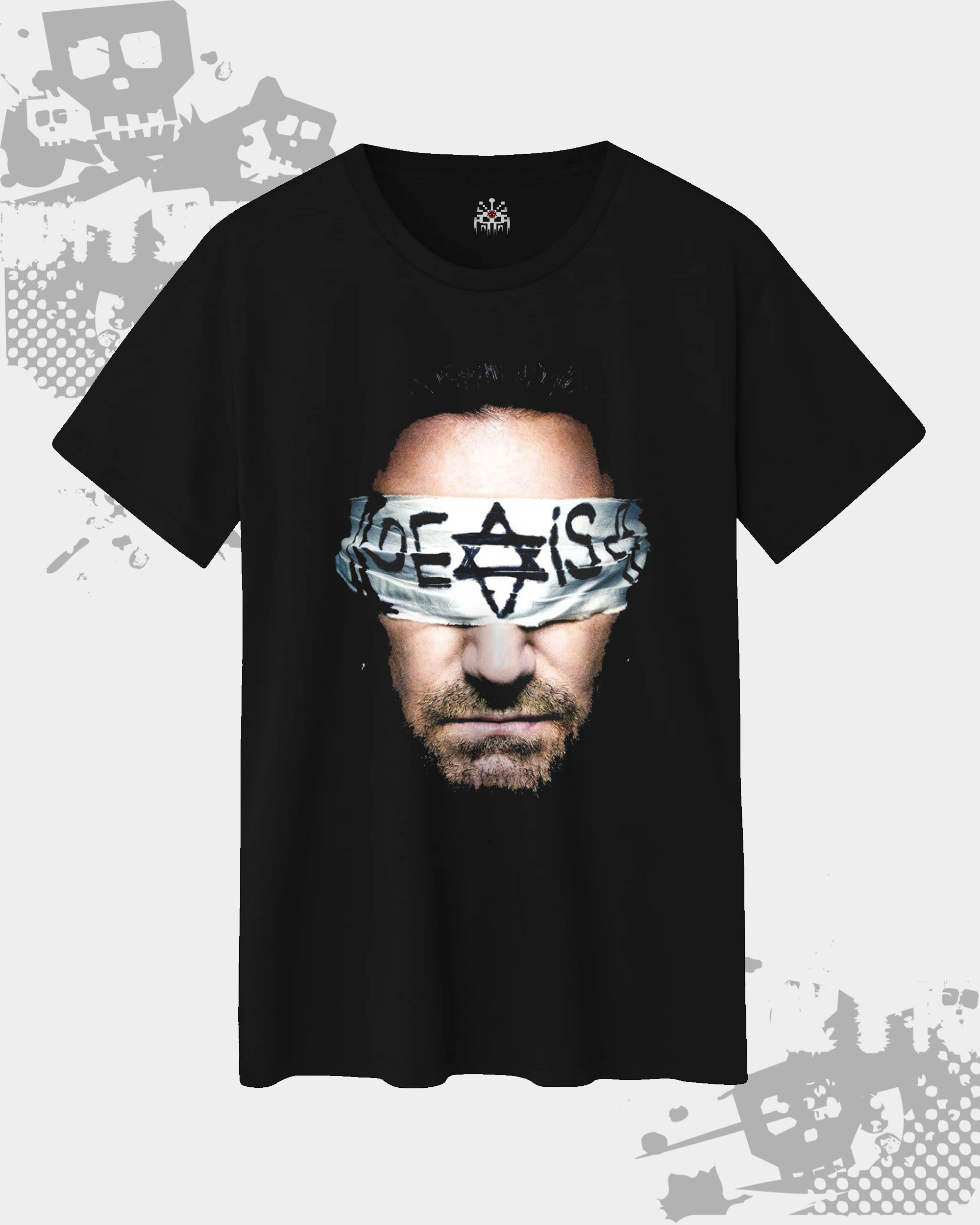 U2 Black Unisex T-Shirt