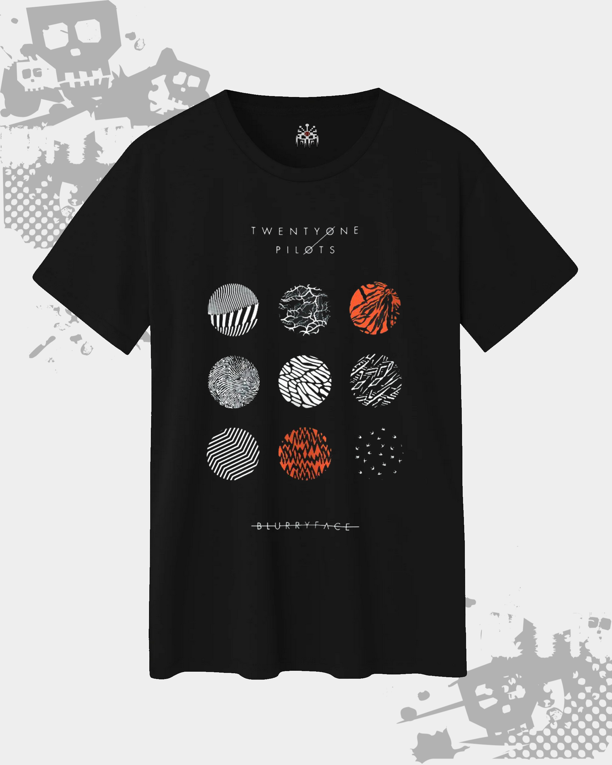 Twenty One Pilots Black Unisex T-shirt