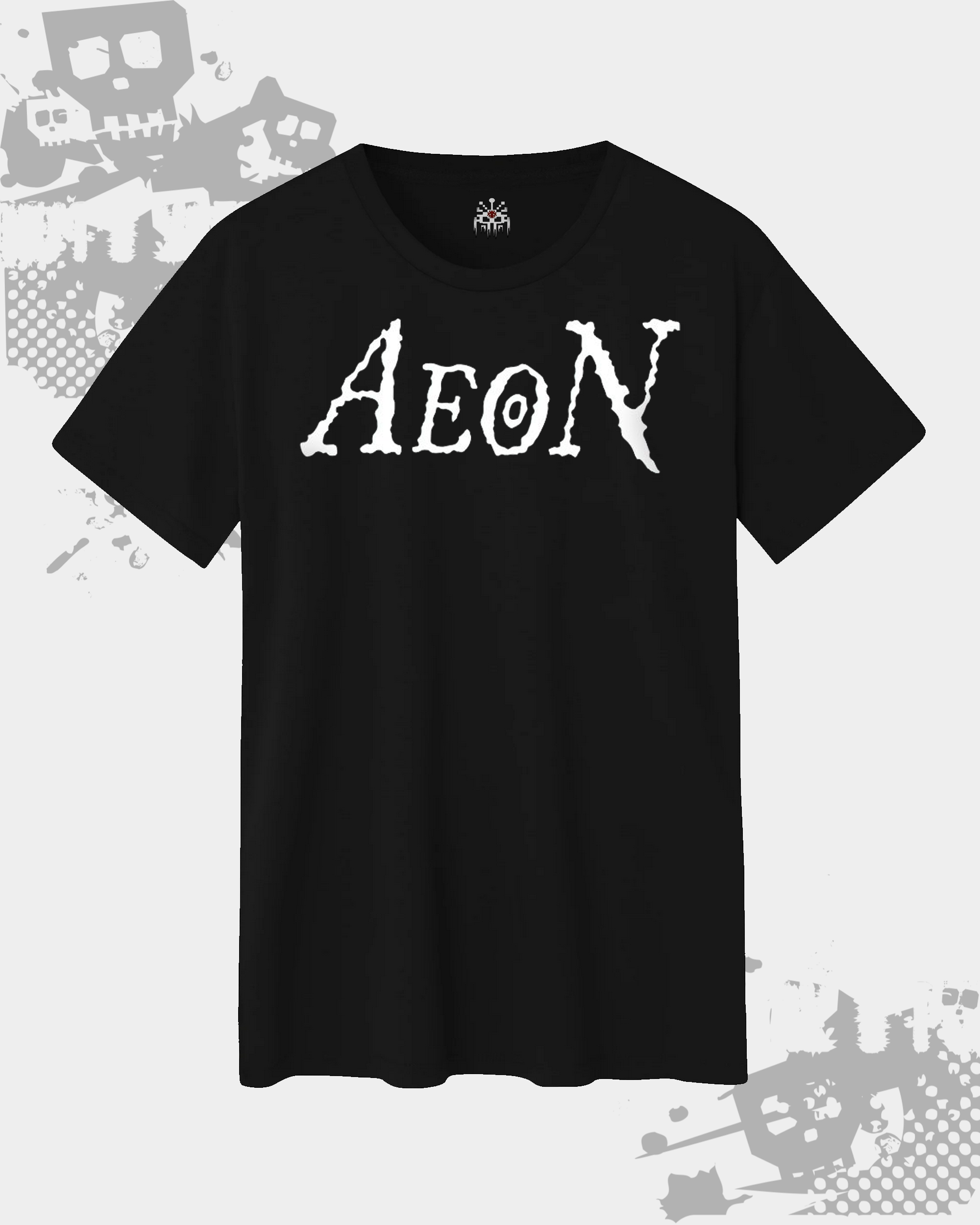 Aeon Black Unisex T-Shirt