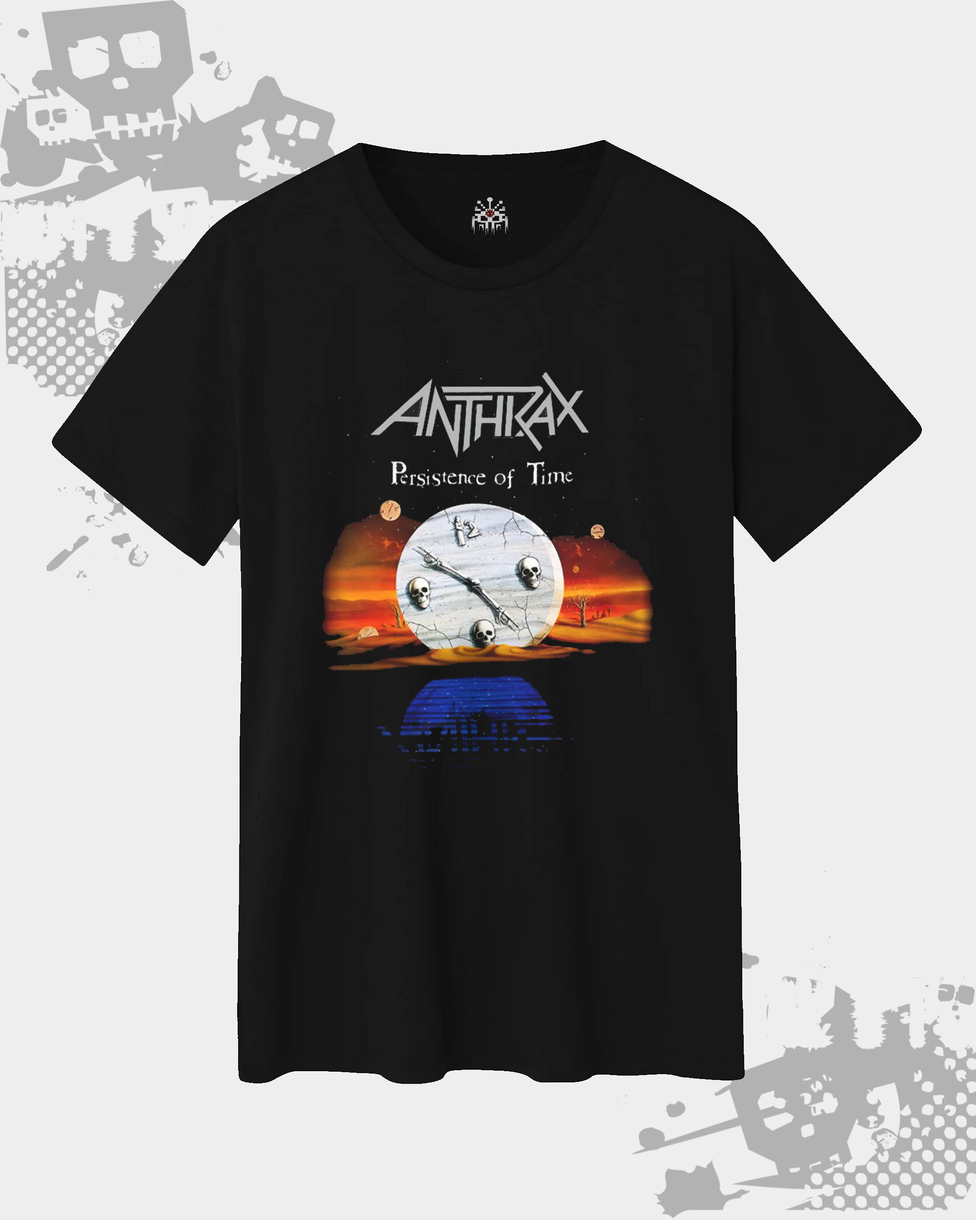 Anthrax Black Unisex T-Shirt